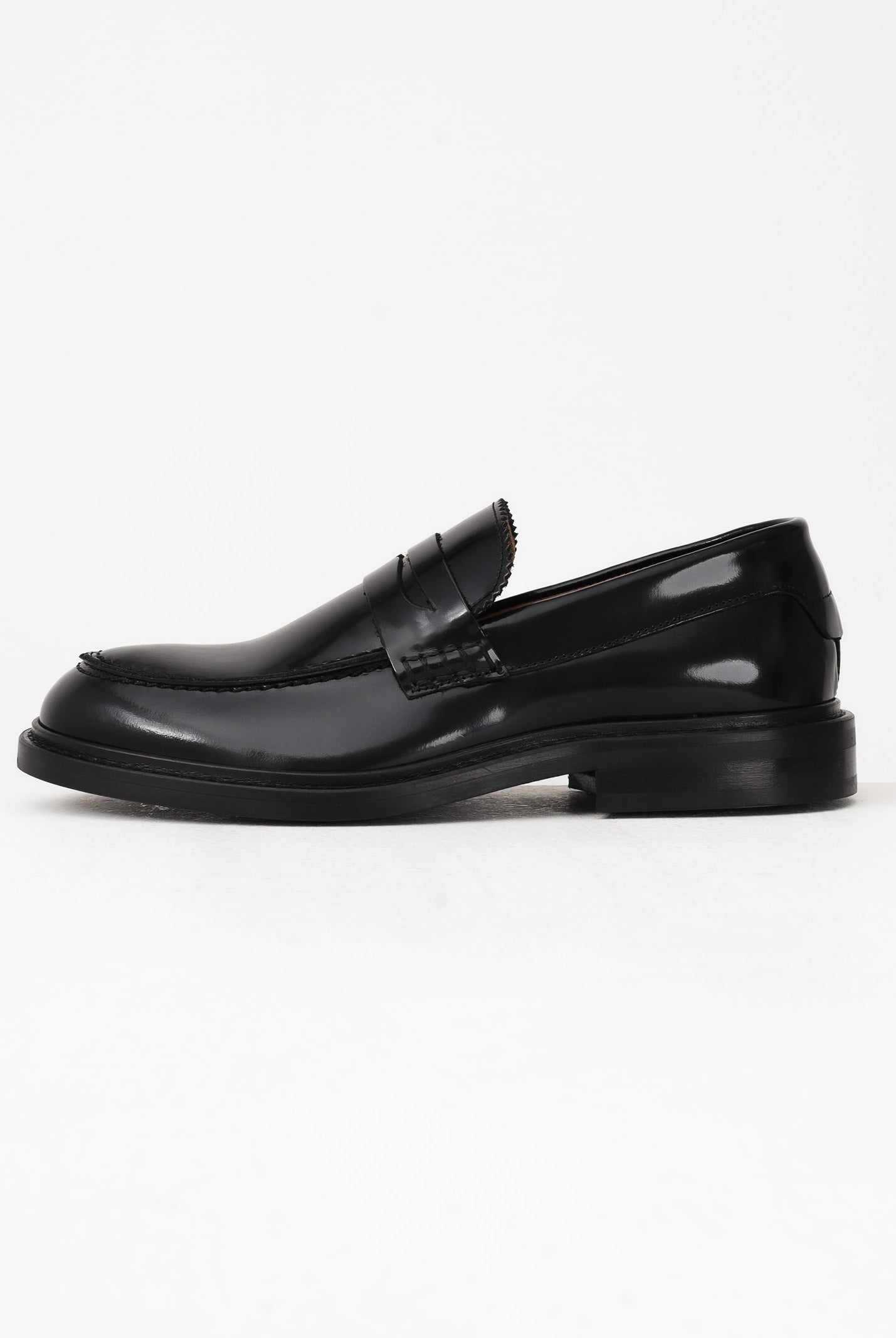 SELECTED HOMME Mocassini neri da uomo 16094711 BL SELECTED HOMME