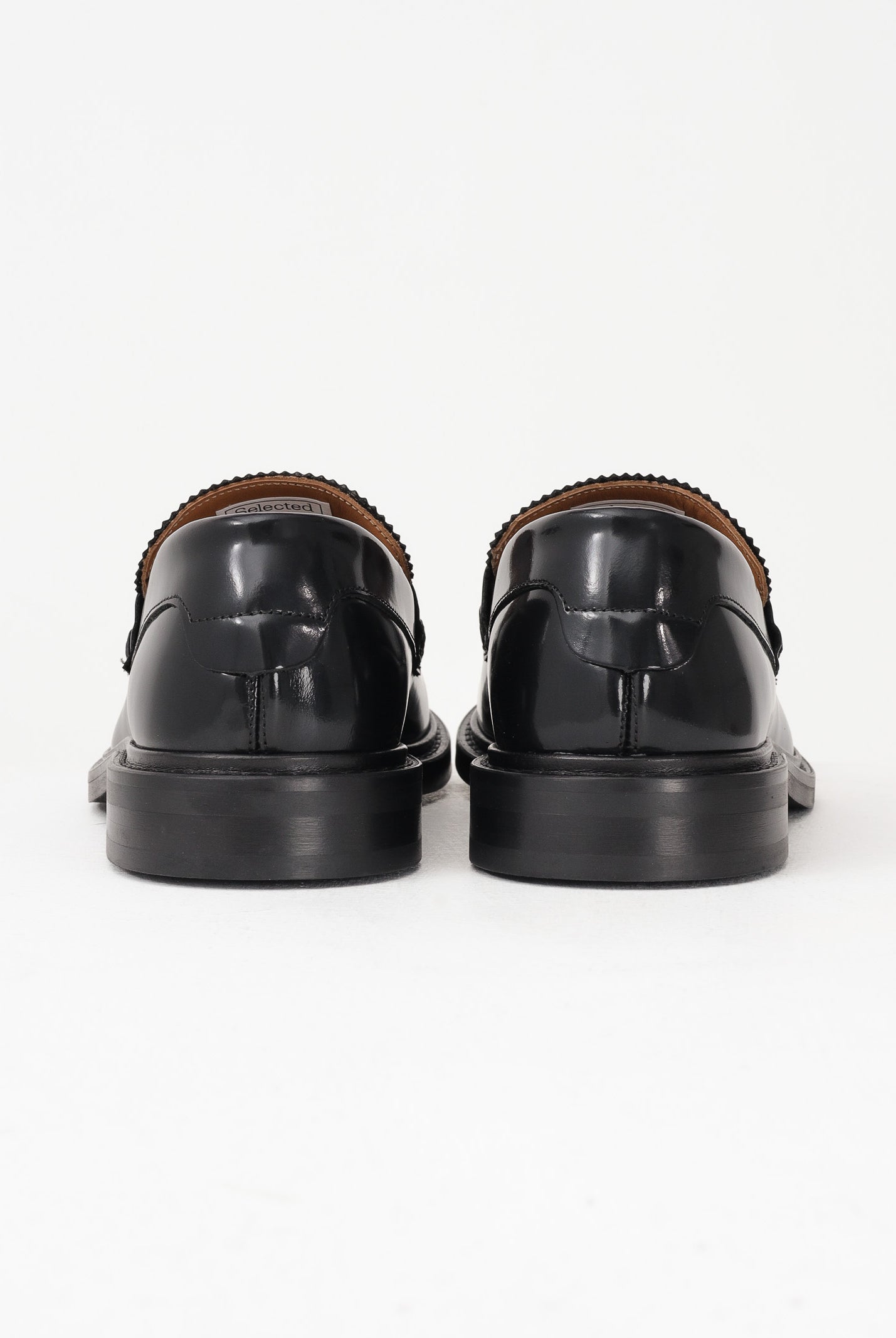 SELECTED HOMME Mocassini neri da uomo 16094711 BL SELECTED HOMME