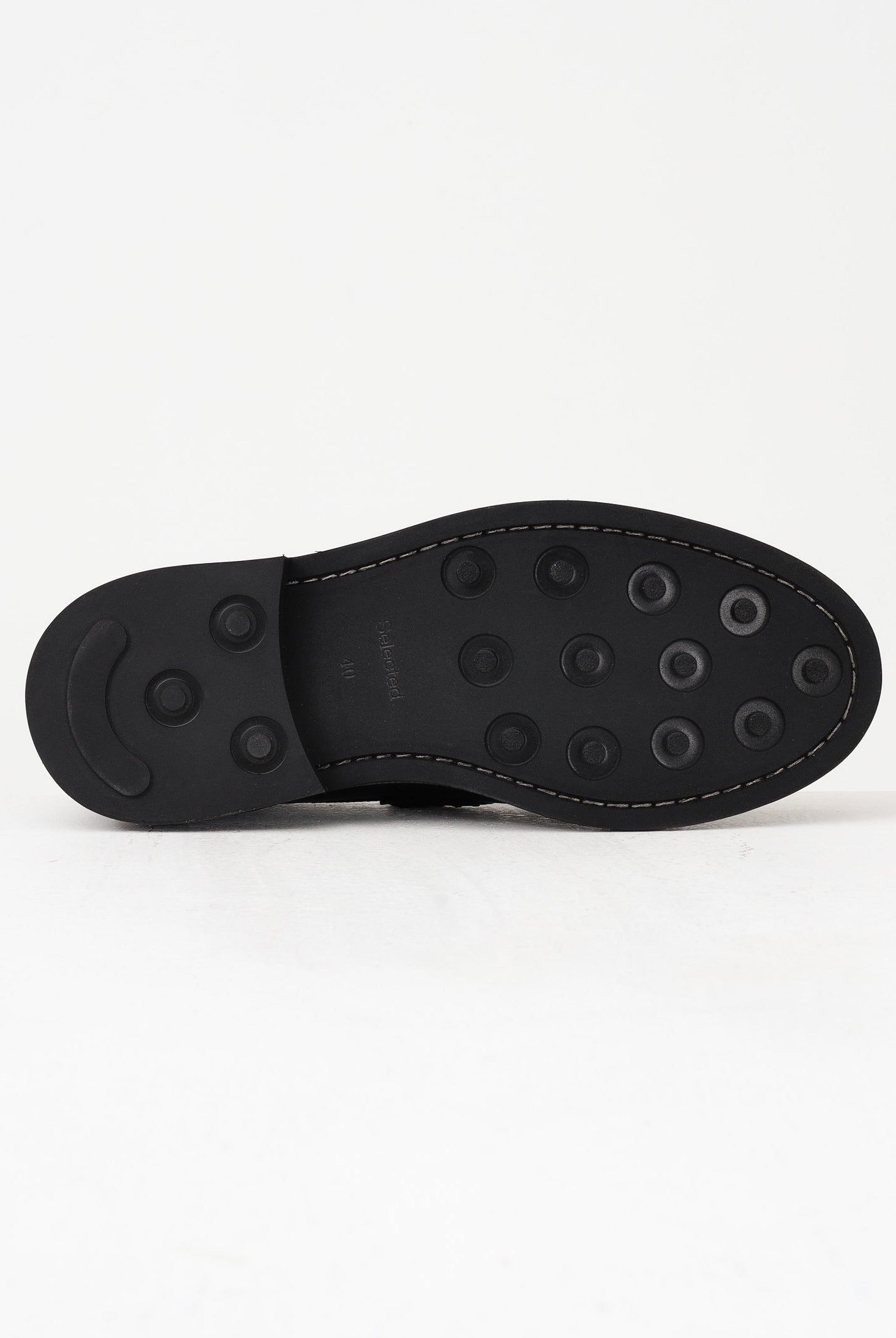 SELECTED HOMME Mocassini neri da uomo 16094711 BL SELECTED HOMME