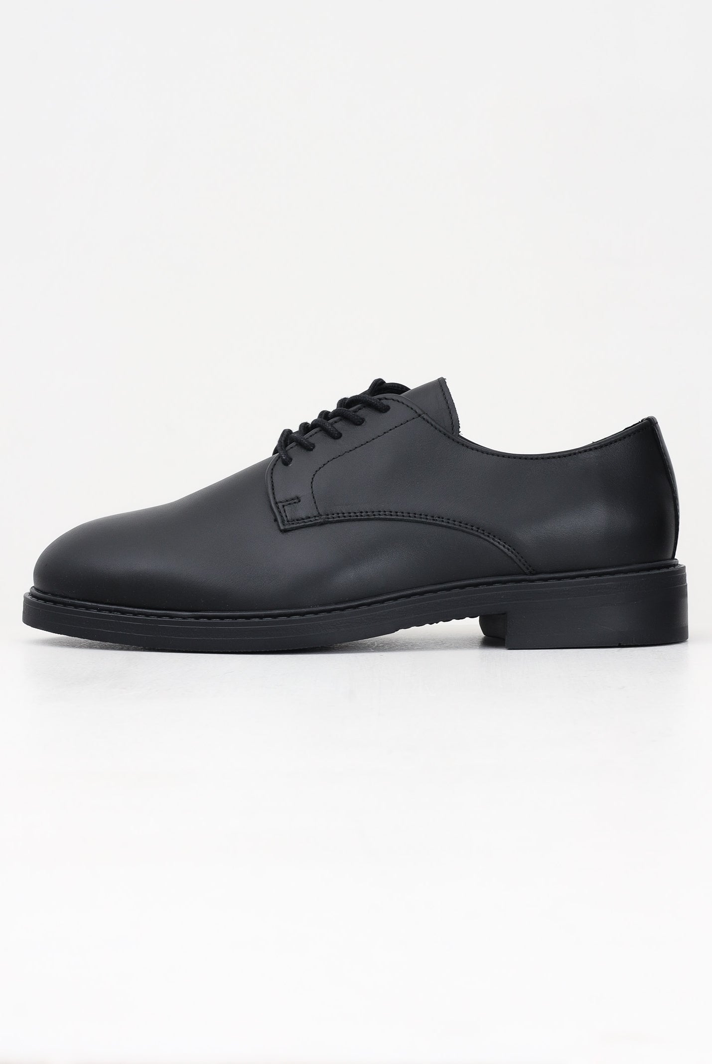 SELECTED HOMME Scarpe stringate nere da uomo 16095935 BLACK SELECTED HOMME