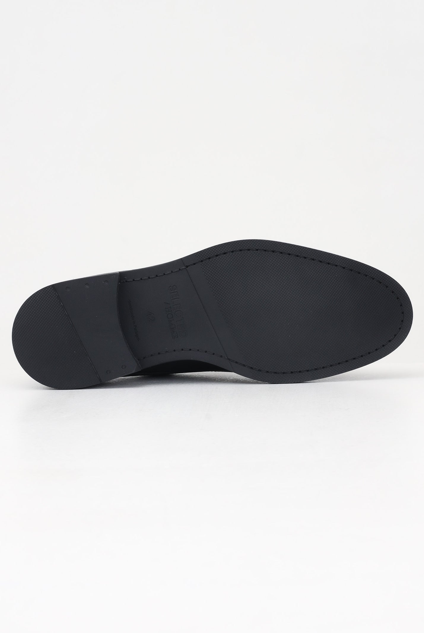 SELECTED HOMME Scarpe stringate nere da uomo 16095935 BLACK SELECTED HOMME