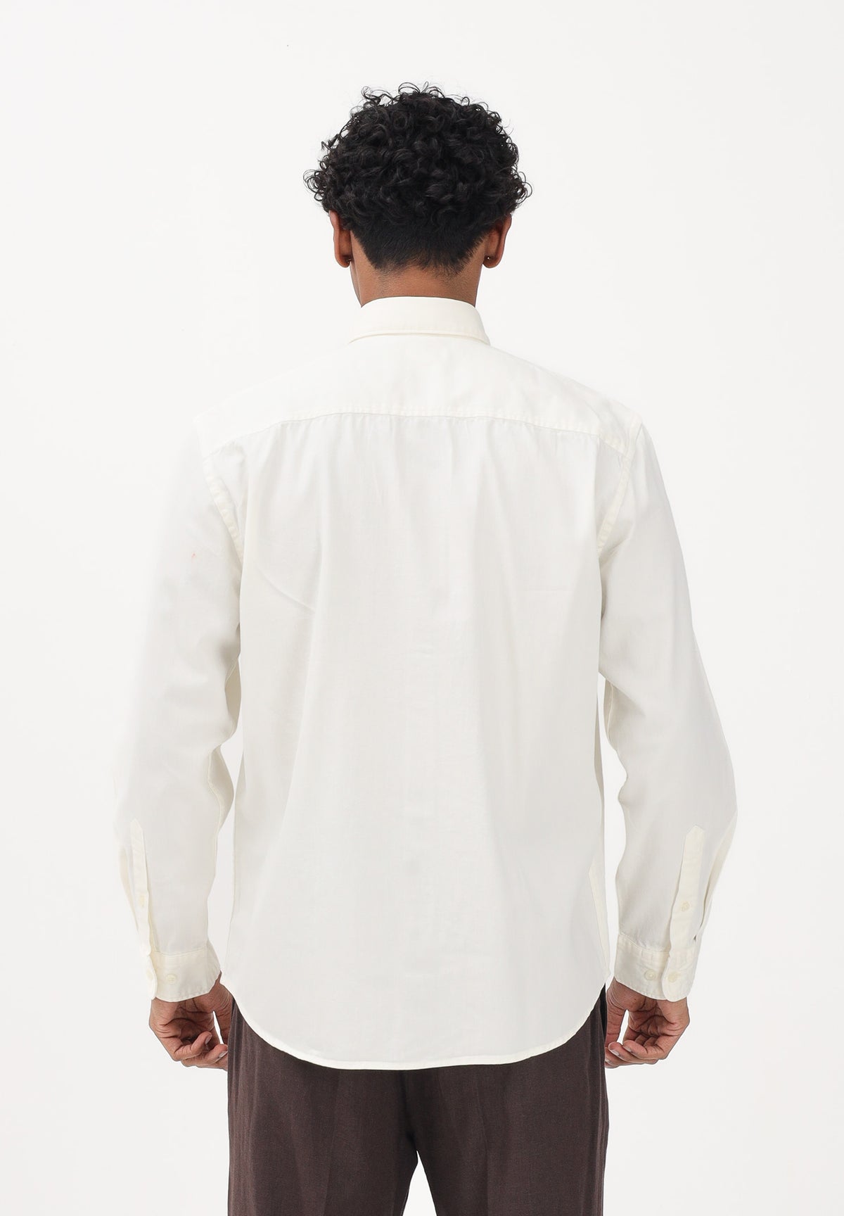 SELECTED HOMME Camicia a manica lunga panna da uomo 16097482 EC SELECTED HOMME