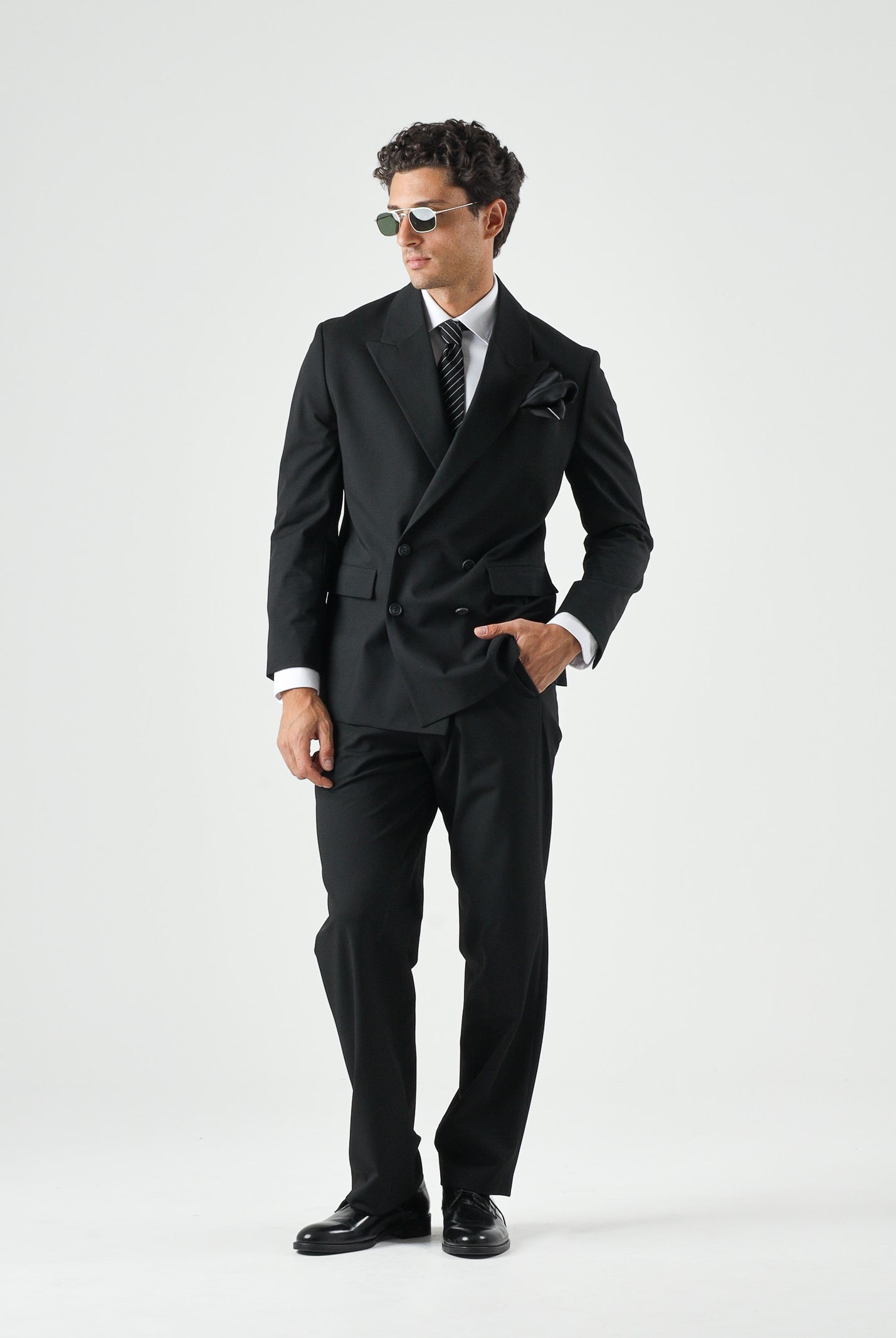 SELECTED HOMME Blazer RELAXED FIT DOUBLE-BREASTED, colore Webseller - nero, da uomo. 16098192 WE SELECTED HOMME