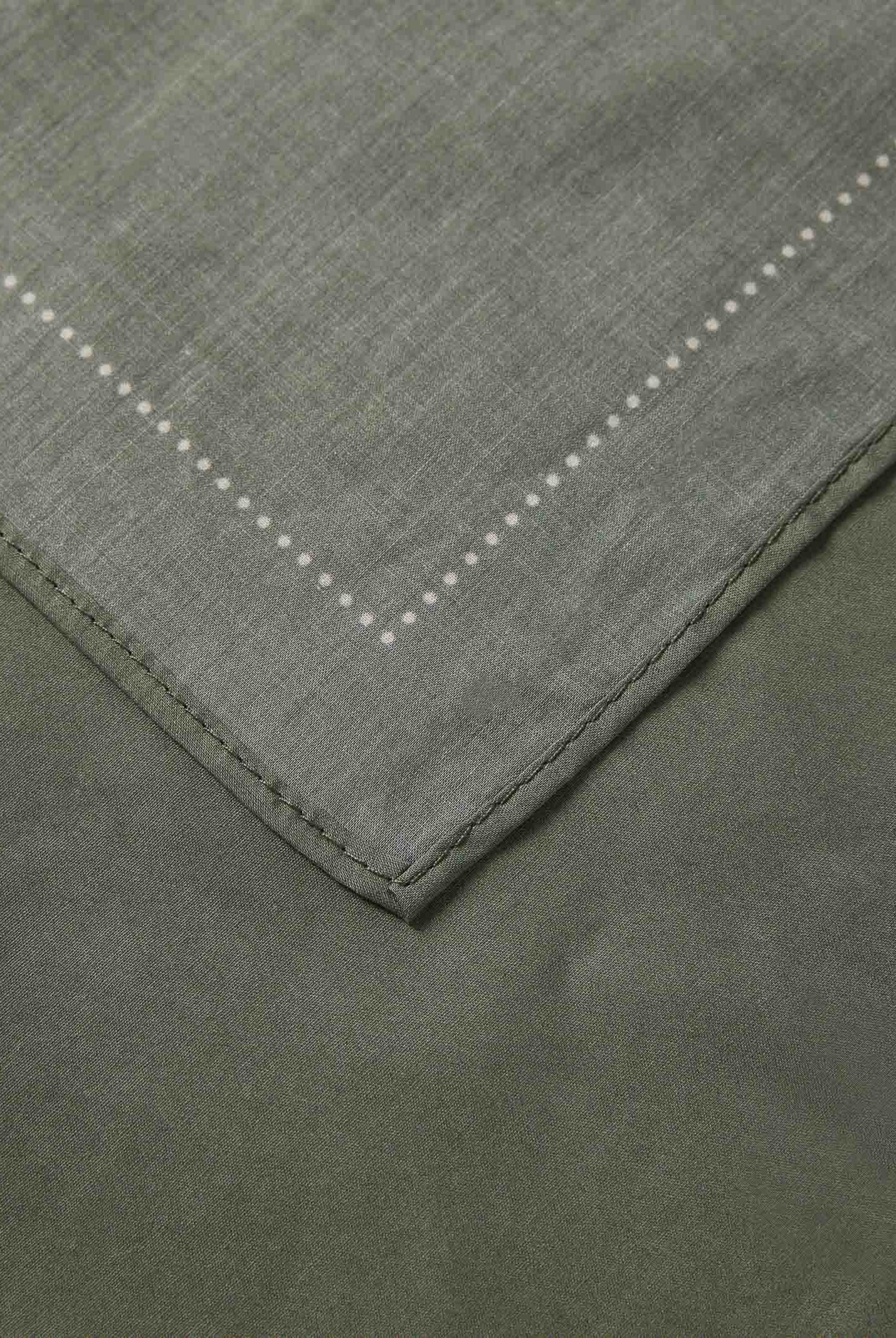 SELECTED HOMME Foulard verde militare da uomo 16098934 DELI SELECTED HOMME