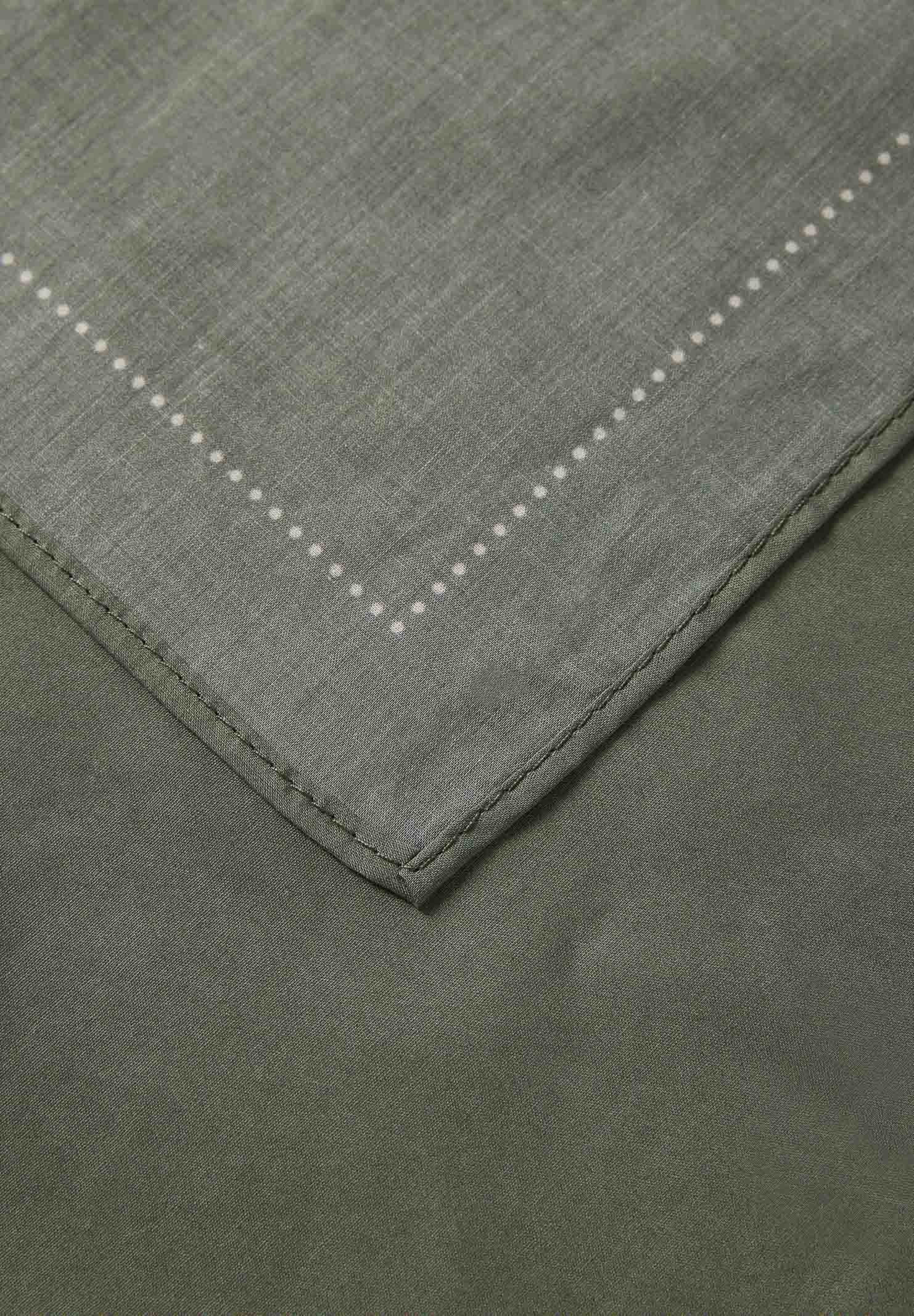 SELECTED HOMME Foulard verde militare da uomo 16098934 DELI SELECTED HOMME