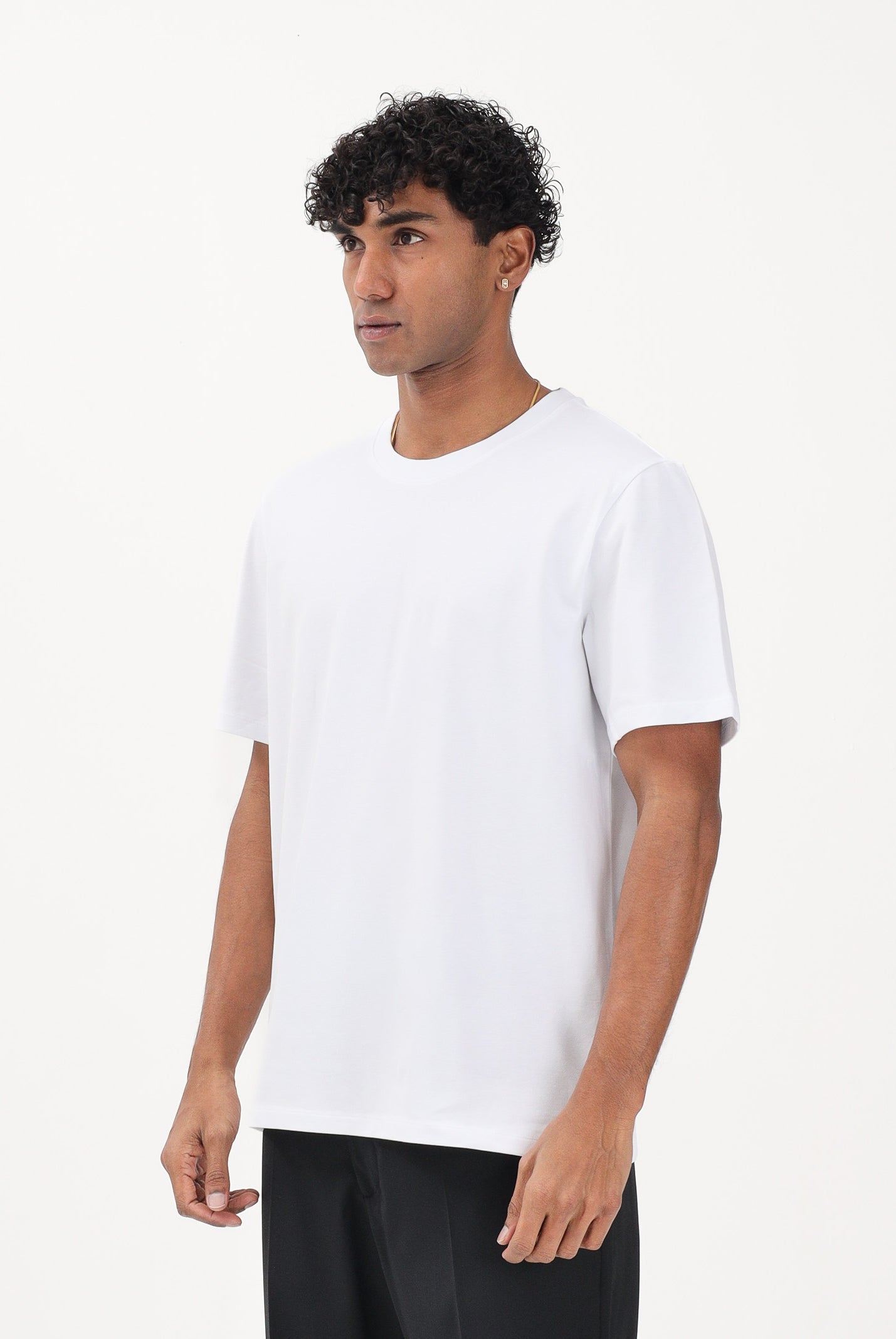 SELECTED HOMME T-shirt a manica corta bianca da uomo 16100145 BRWI SELECTED HOMME