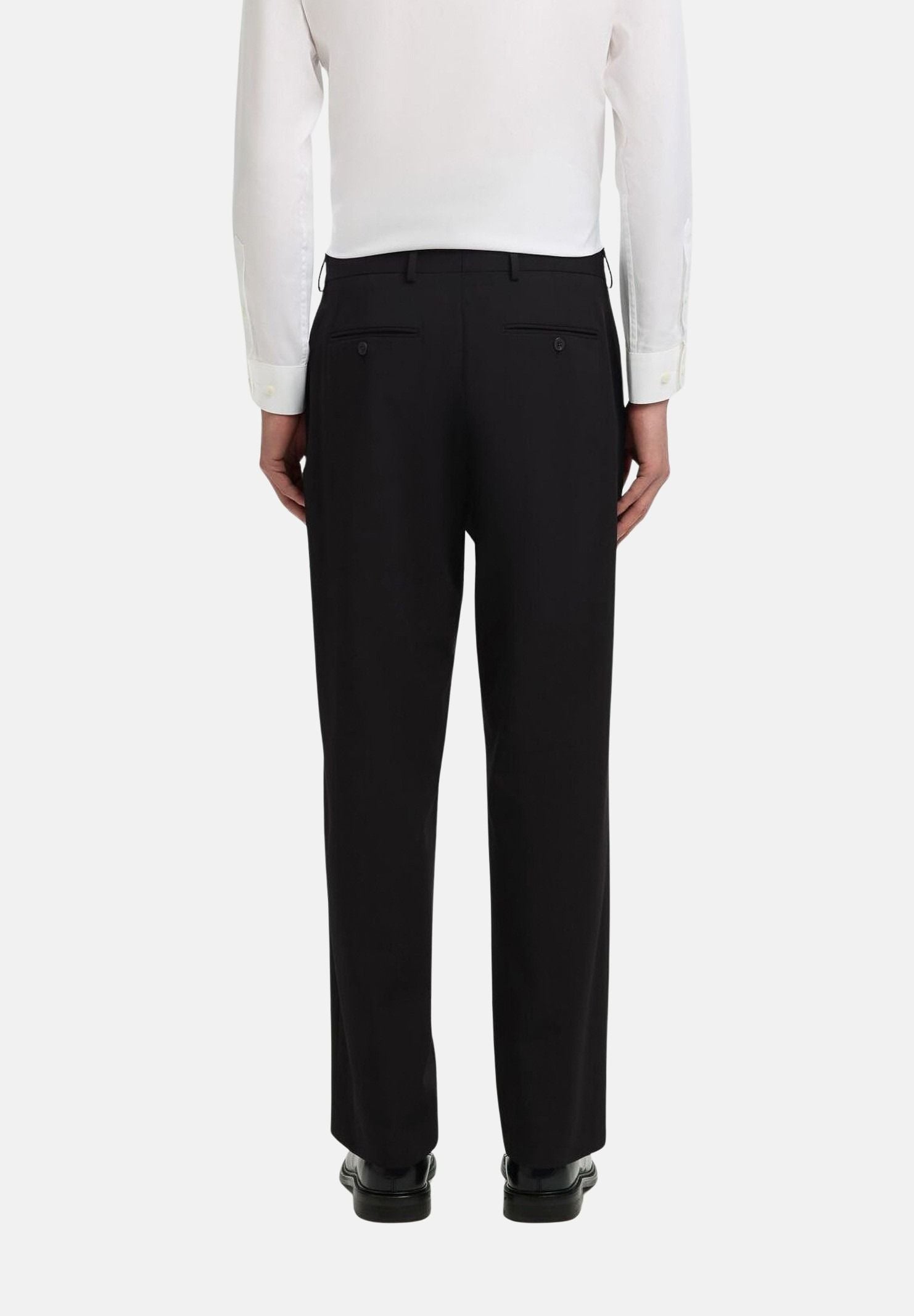 SELECTED HOMME Pantaloni 220 LOOSE FIT TROUSERS, colore brand Webseller nero, da uomo. 16100150 WE SELECTED HOMME
