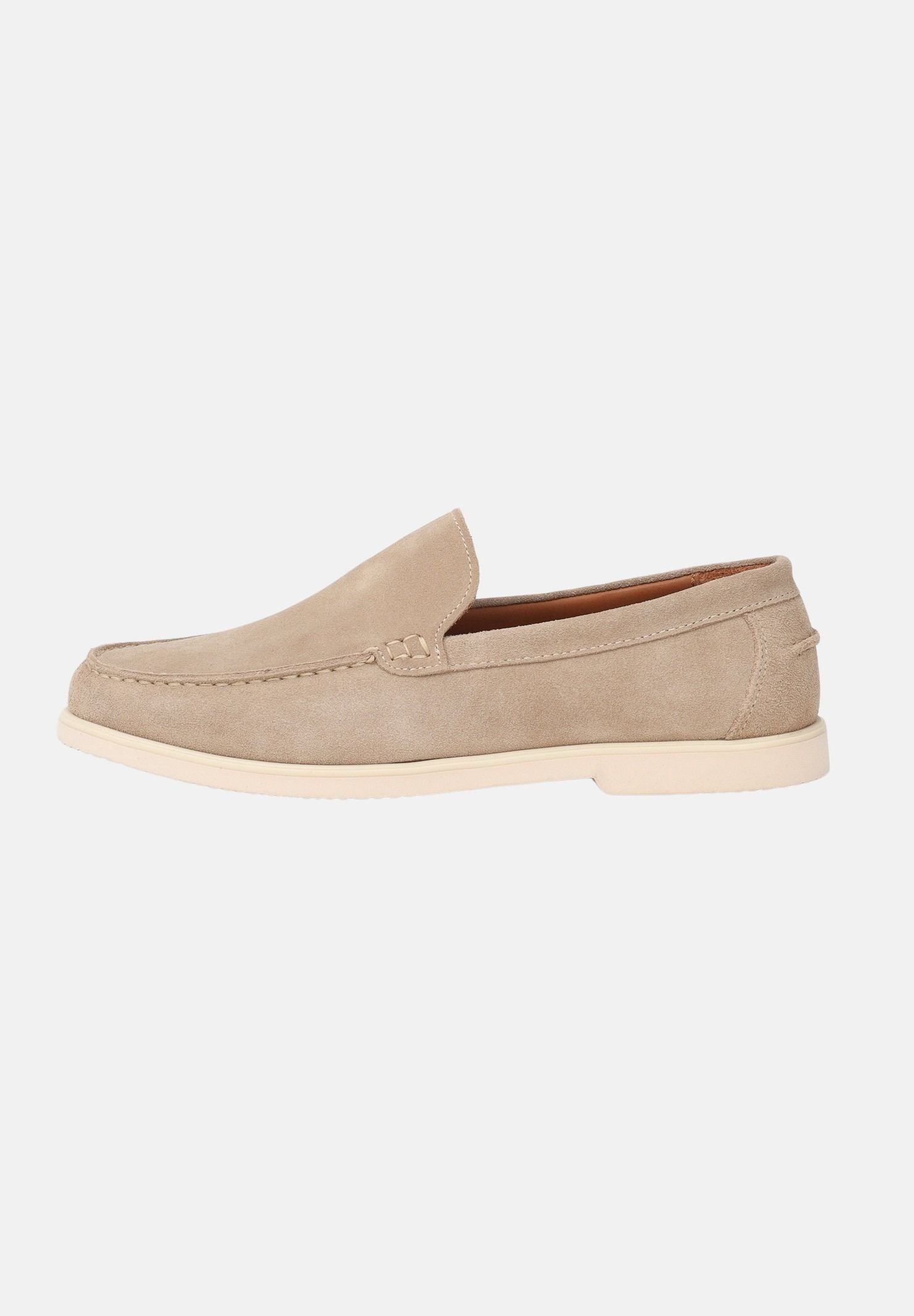 SELECTED HOMME Mocassini beige da uomo 16101240 SA SELECTED HOMME