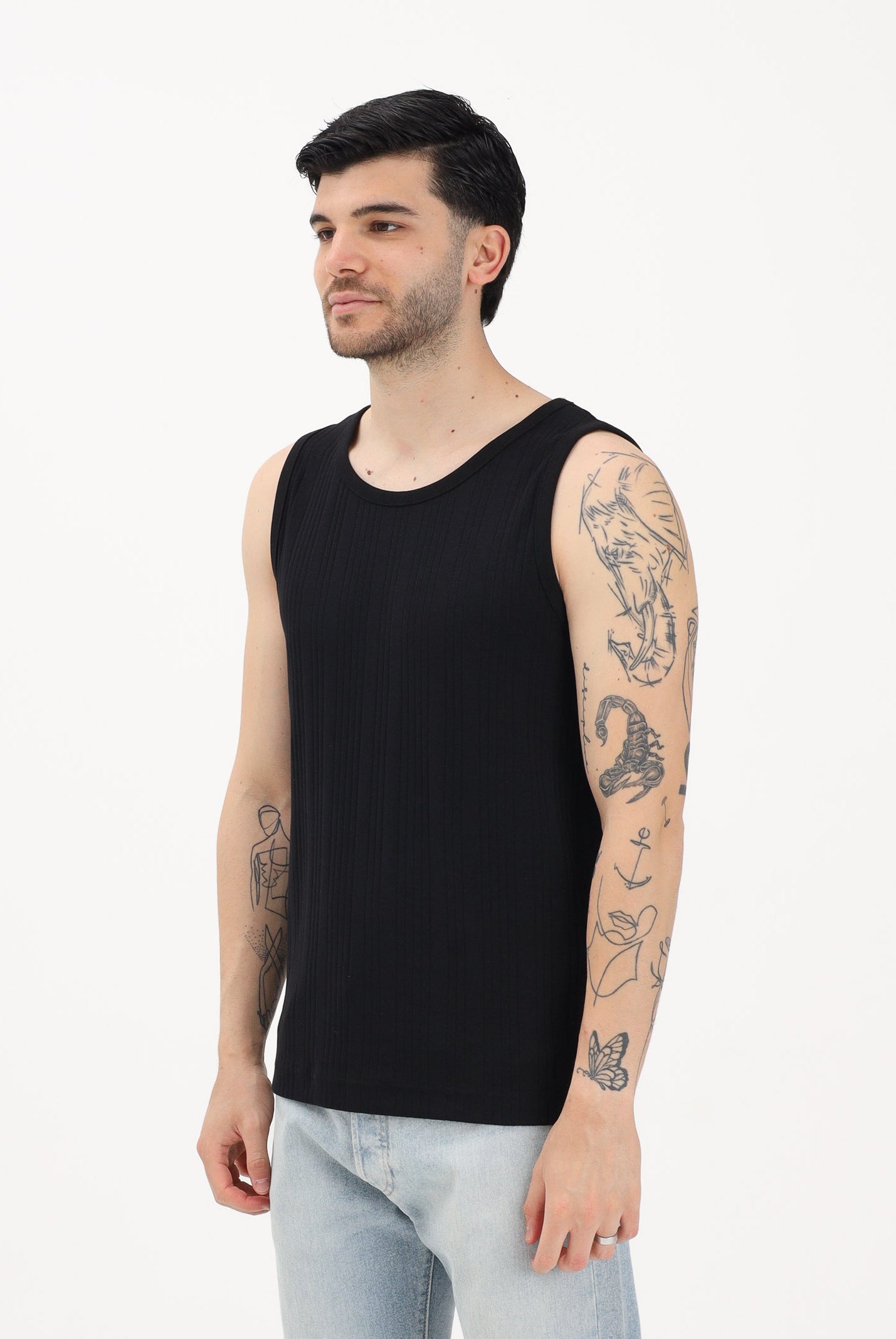 SELECTED HOMME Canotta nera da uomo 16101626 BL SELECTED HOMME