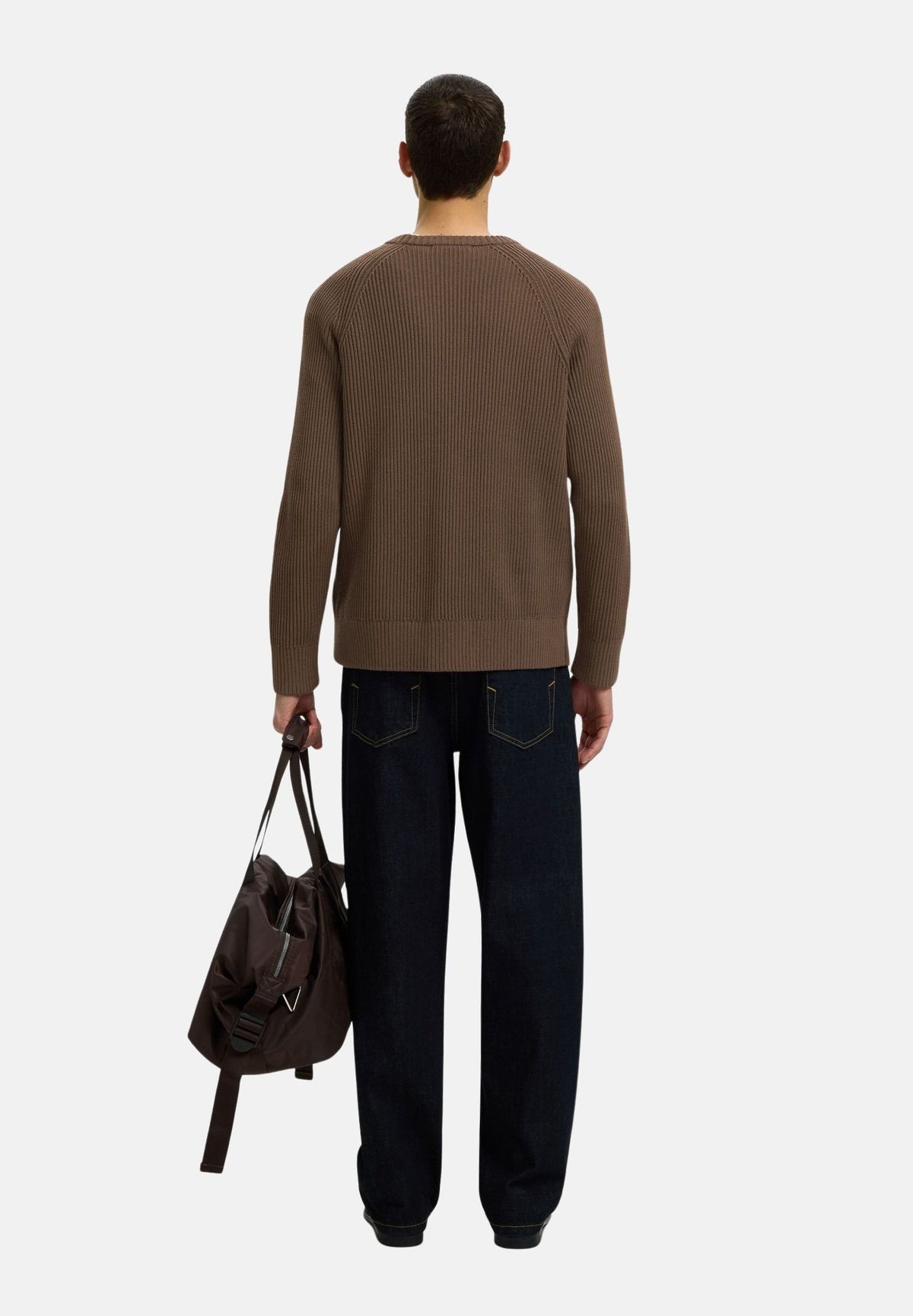 Maglione girocollo regular fit da uomo autunno inverno 16101766 CHCH SELECTED HOMME