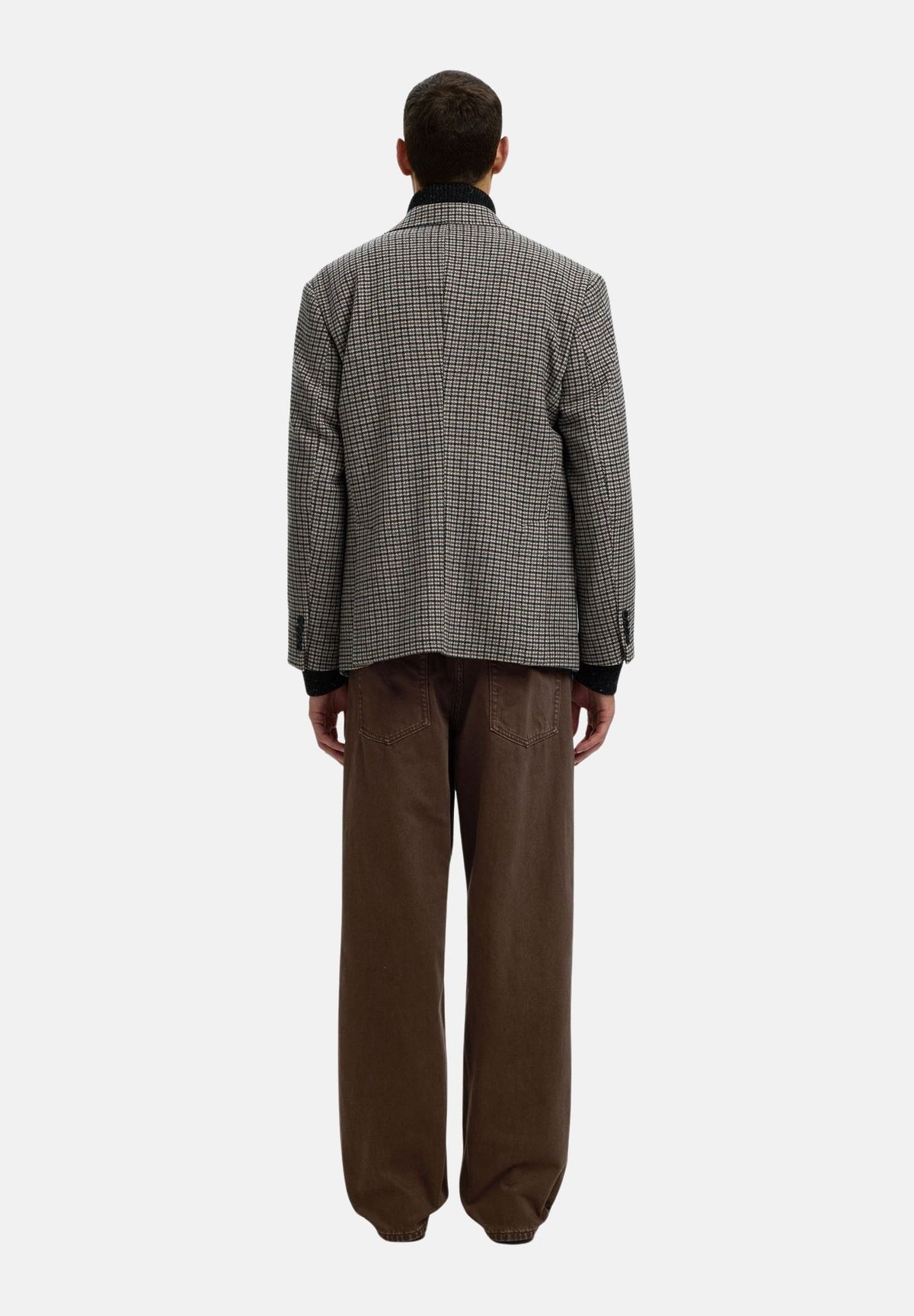SELECTED HOMME Jeans MID RISE STRAIGHT delicioso marrone da uomo 16102163 DE SELECTED HOMME