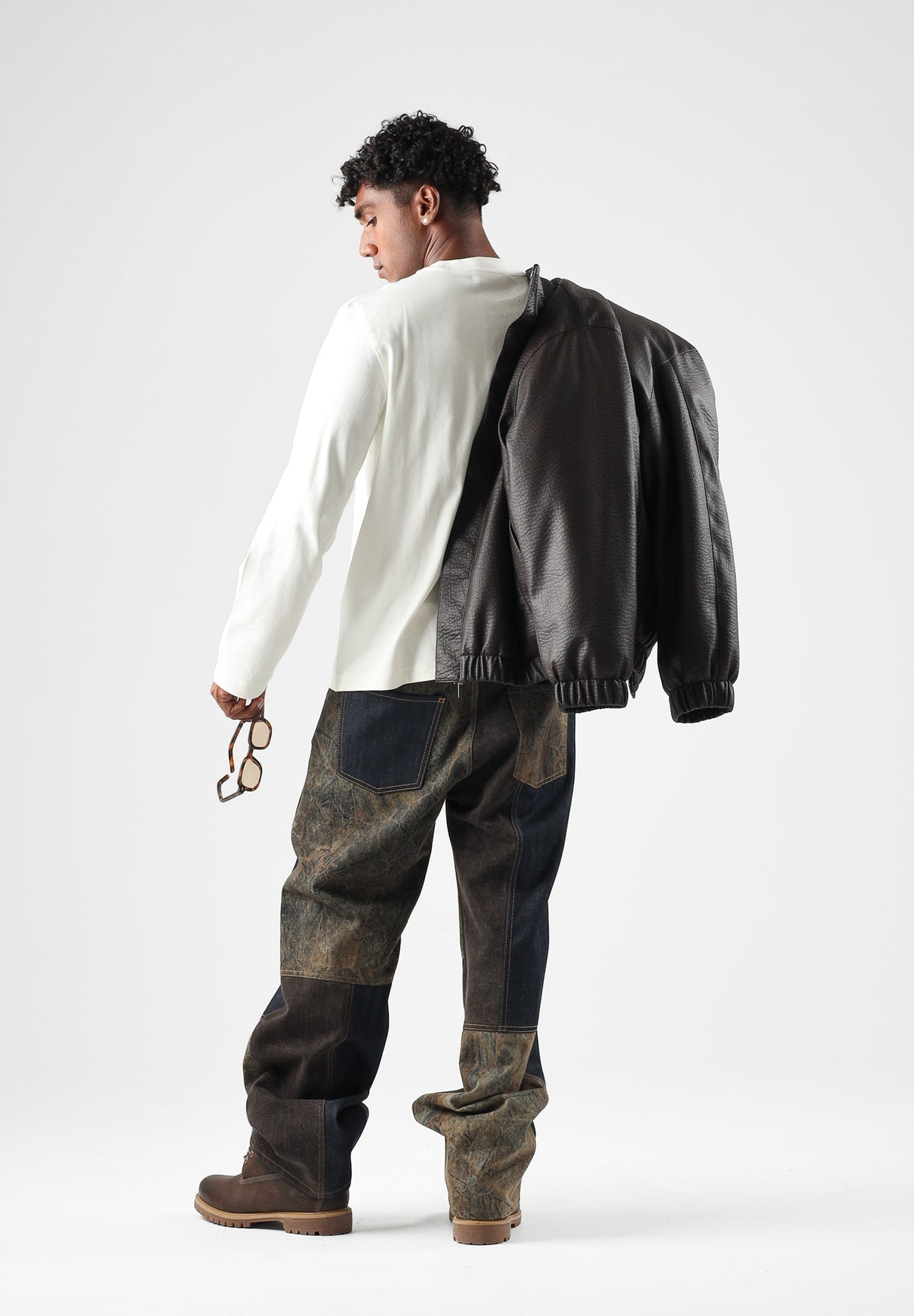 SELECTED HOMME T-shirt manica lunga panna per uomo con scollo rotondo e maniche lunghe. 16102312 EG SELECTED HOMME