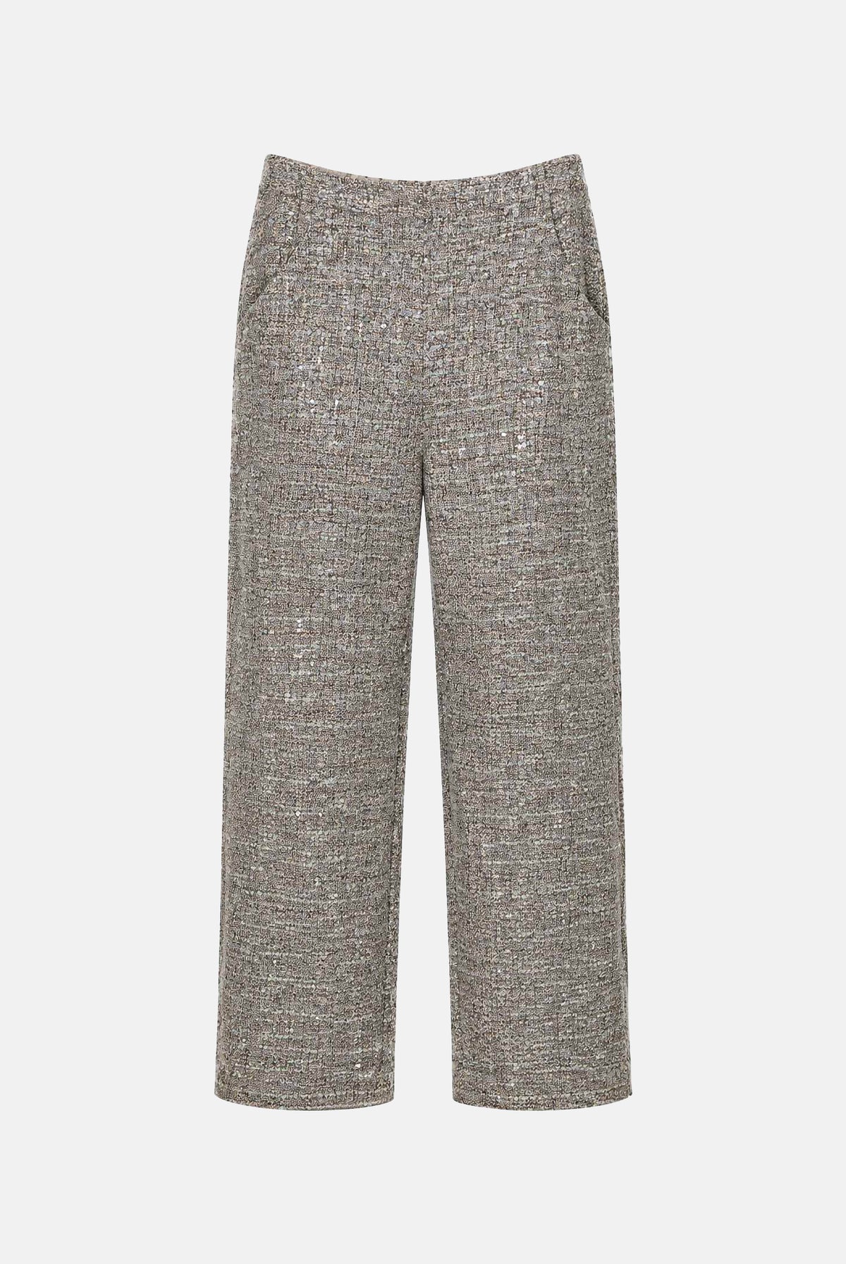 SIMONA CORSELLINI Pantalone casual grigio da donna con gamba ampia A26CPPA02701 V0000 SIMONA CORSELLINI