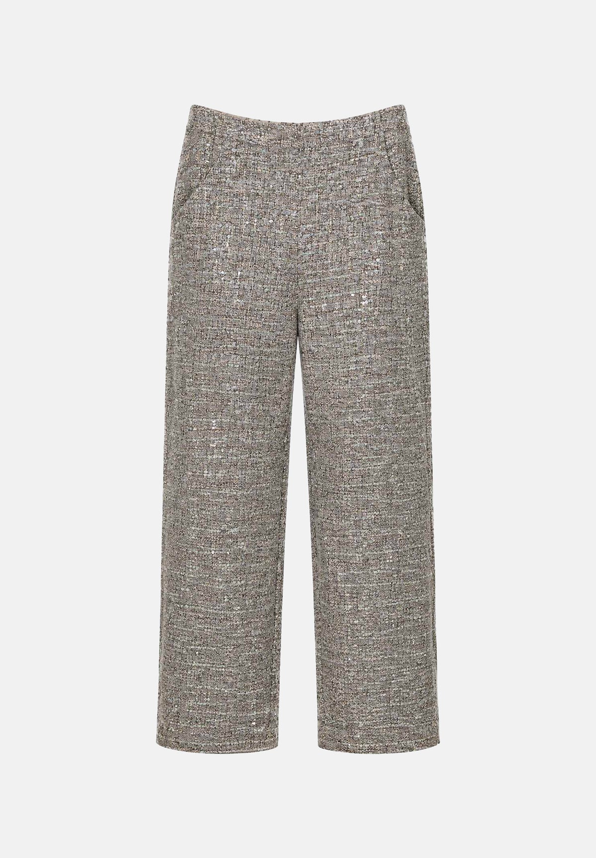 SIMONA CORSELLINI Pantalone casual grigio da donna con gamba ampia A26CPPA02701 V0000 SIMONA CORSELLINI