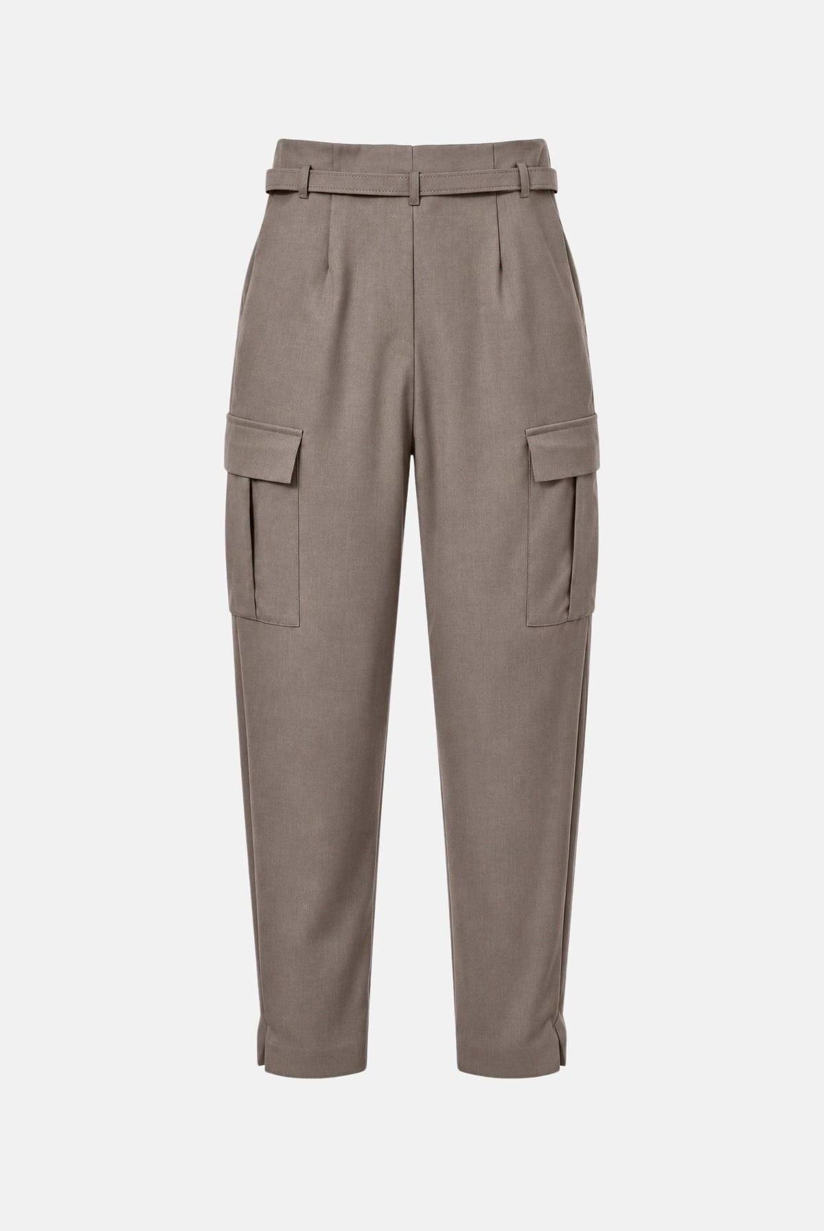 SIMONA CORSELLINI Pantalone beige per donna con gamba barrel e ampie tasche laterali. A26CPPAW0501 V0796 SIMONA CORSELLINI