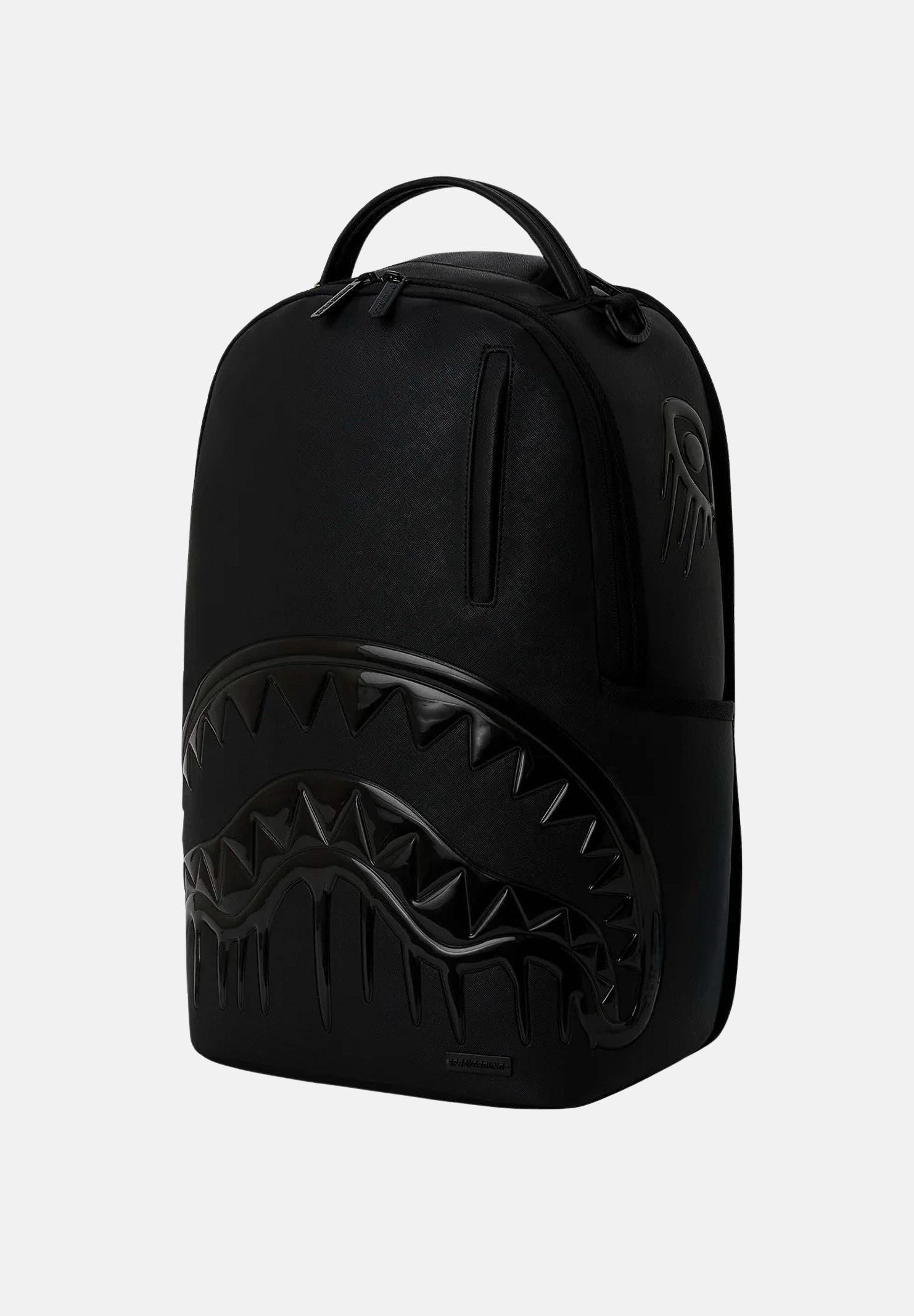 SPRAYGROUND Zaino BLACKED OUT METALLIC nero per uomo, donna e bambino con motivo Shark Mouth 910B8412NSZ . SPRAYGROUND
