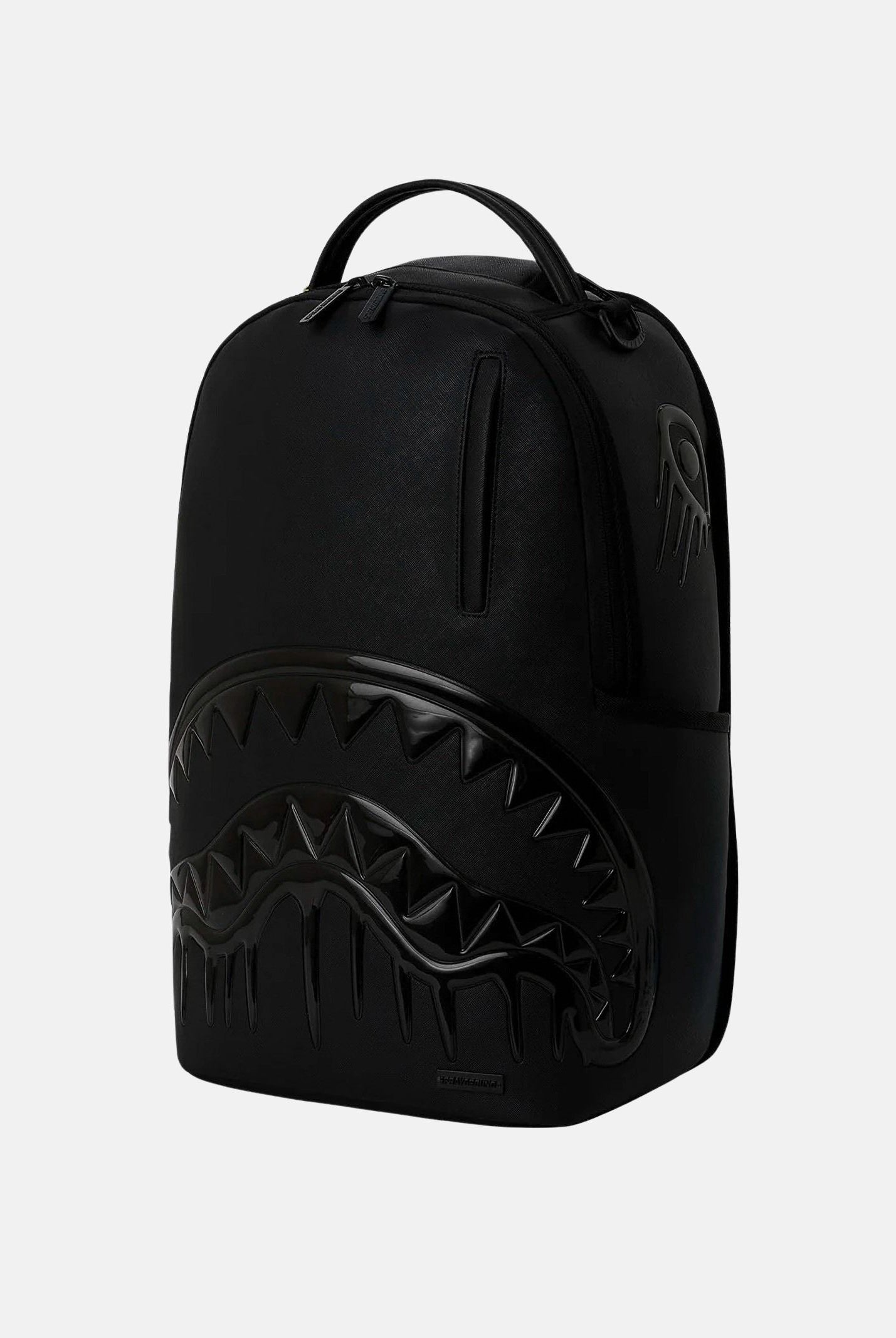 SPRAYGROUND Zaino BLACKED OUT METALLIC nero per uomo, donna e bambino con motivo Shark Mouth 910B8412NSZ . SPRAYGROUND
