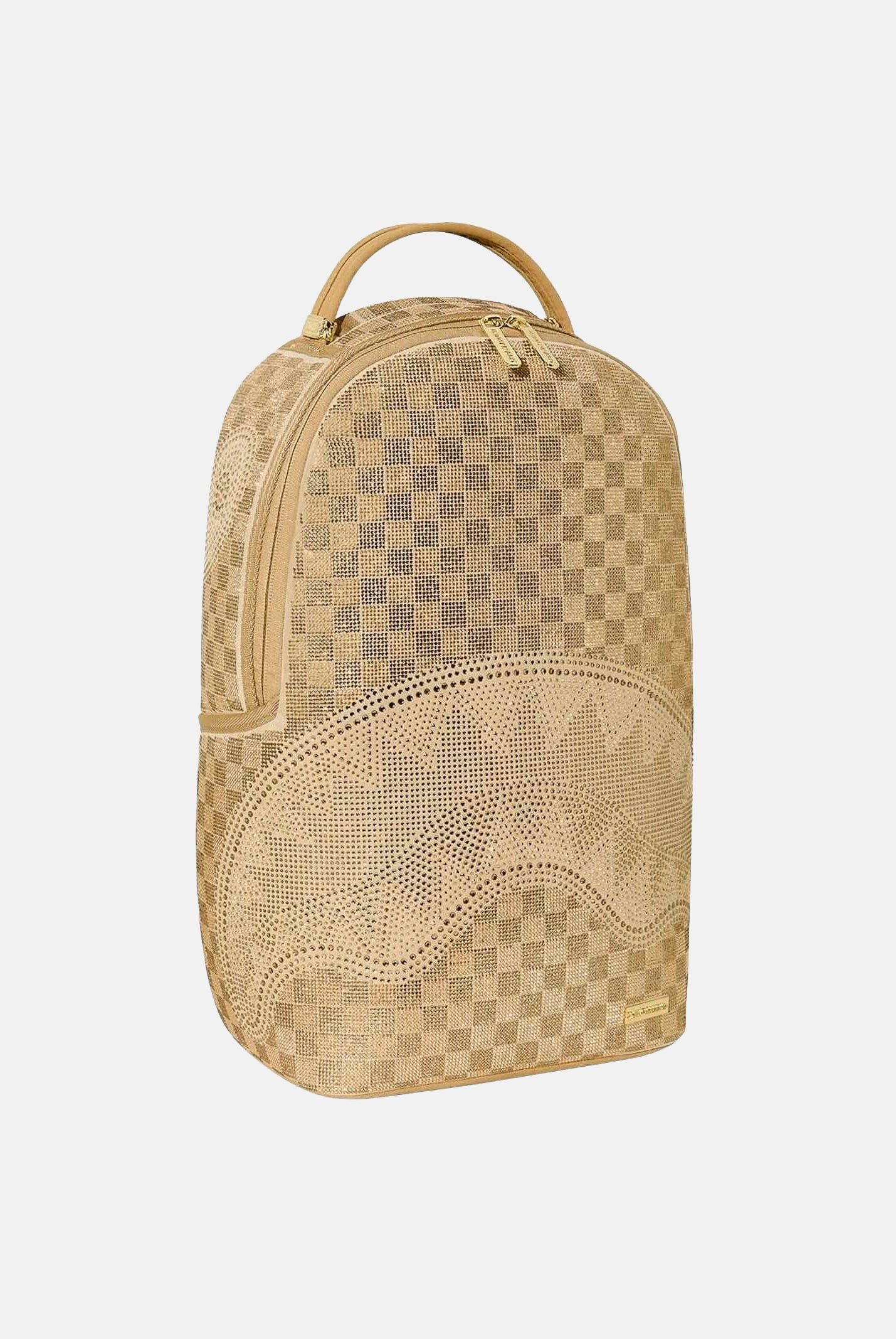 SPRAYGROUND Zaino TONE TRINITY gold per uomo, donna e bambino con finitura effetto oro. 910B8470NSZ . SPRAYGROUND