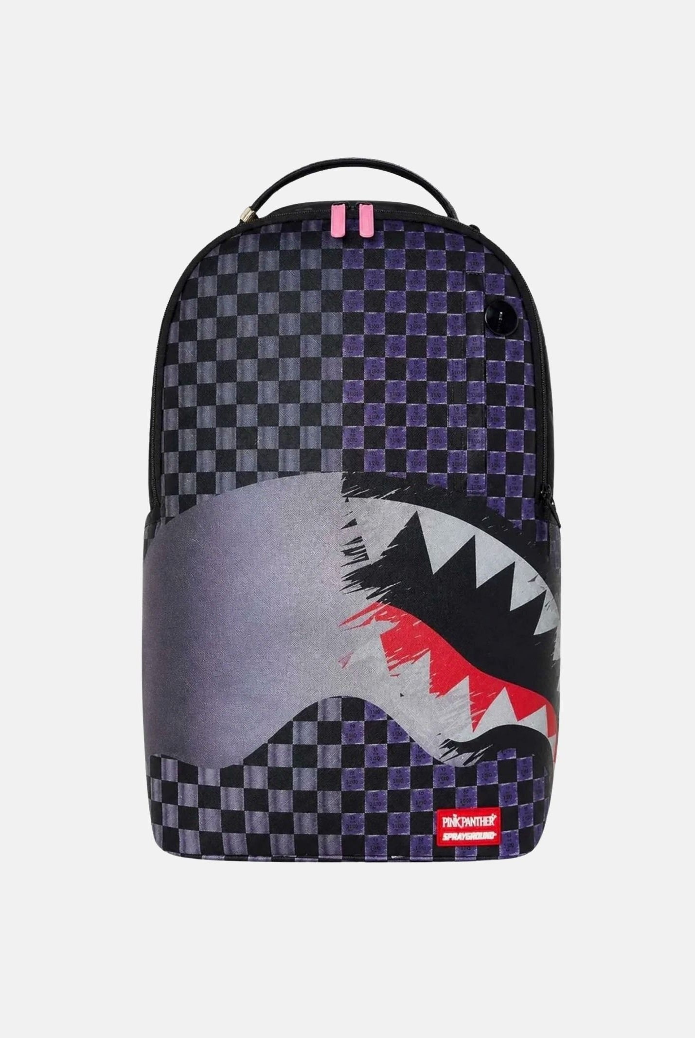 SPRAYGROUND Zaino CHECKERED SHARK MOUTH BACKPACK, multicolor per uomo e donna con motivo a scacchi 910B8477NSZ . SPRAYGROUND