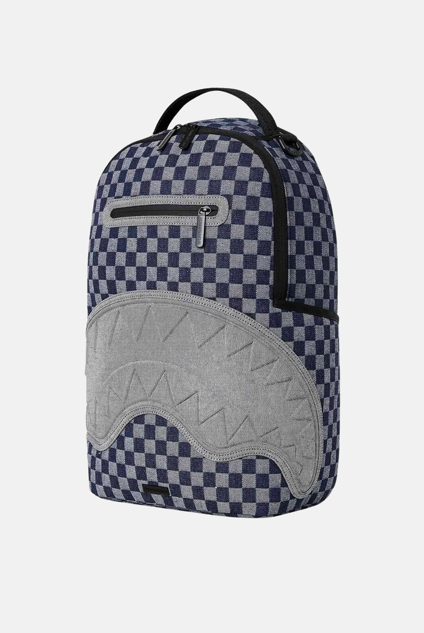 Sprayground Atelier Bleu Sharks In Paris Backpack Jeans - Blu per uomo, donna e bambino 910B8486NSZ . SPRAYGROUND