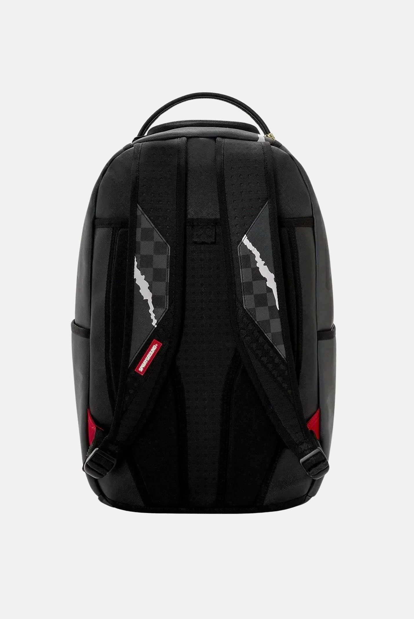 SPRAYGROUND Zaino CENTER RIP REVEALING gray-check nero per uomo, donna e bambino con iconico motivo Shark Mouth 910B8502NSZ . SPRAYGROUND