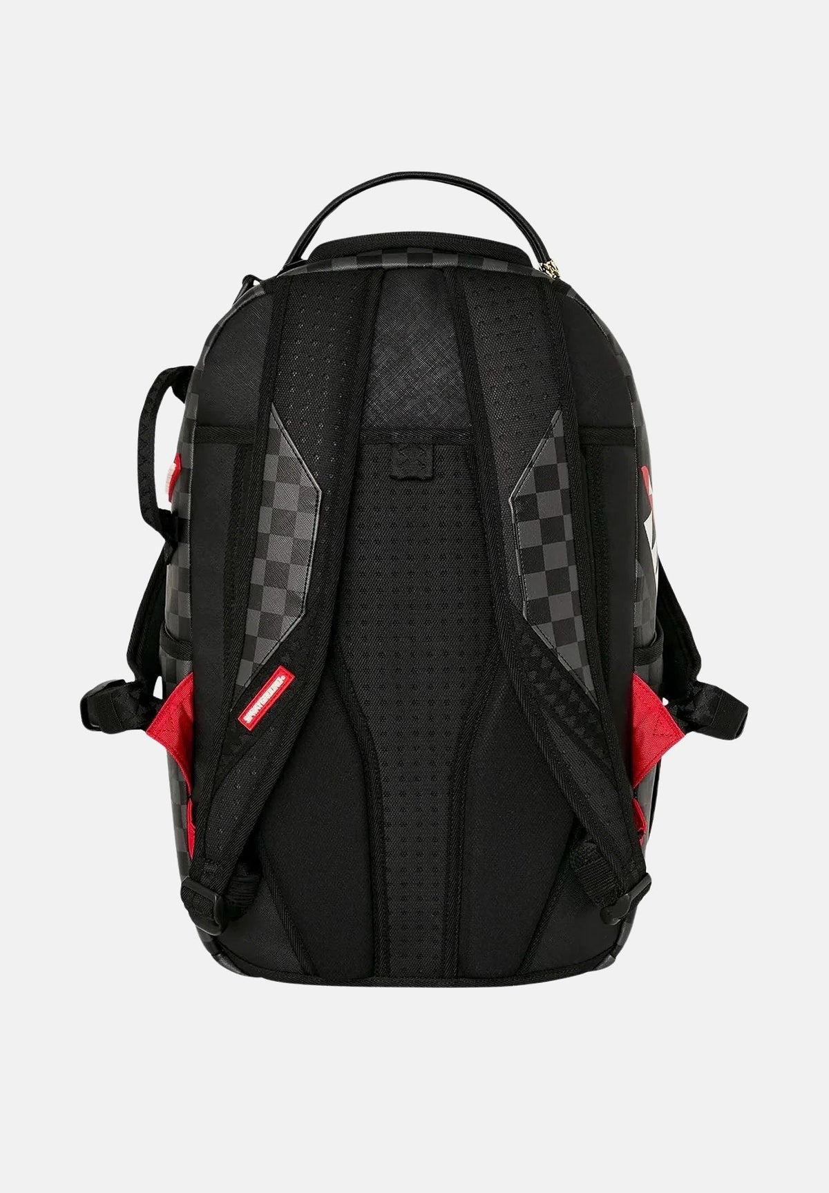 SPRAYGROUND Zaino BAG DONE WRONG nero per uomo, donna e bambino con motivo check tono su tono 910B8551NSZ . SPRAYGROUND