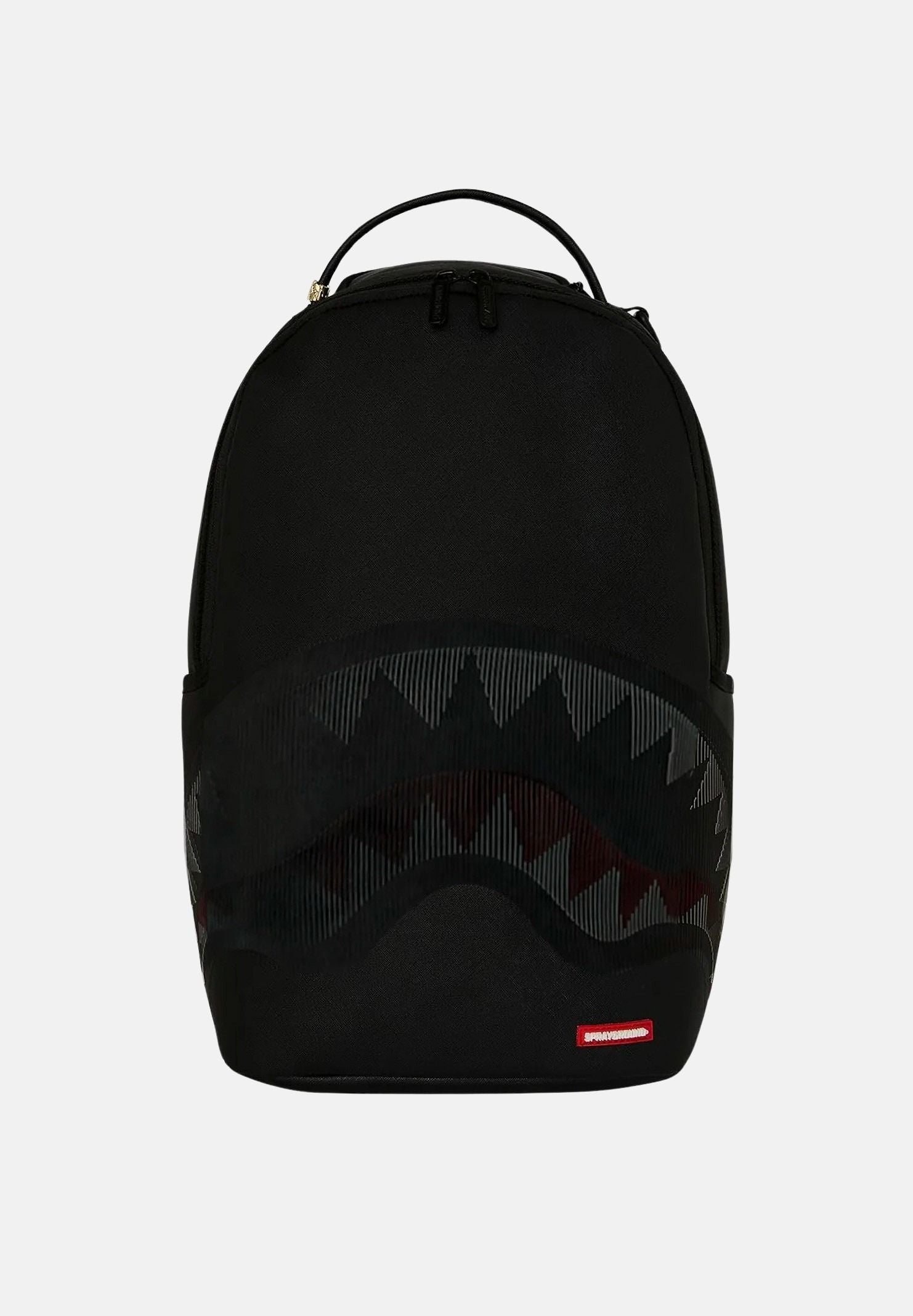 SPRAYGROUND Zaino DISAPPEARING SHARK nero per uomo, donna e bambino con iconico motivo Shark Mouth 910B8658NSZ . SPRAYGROUND