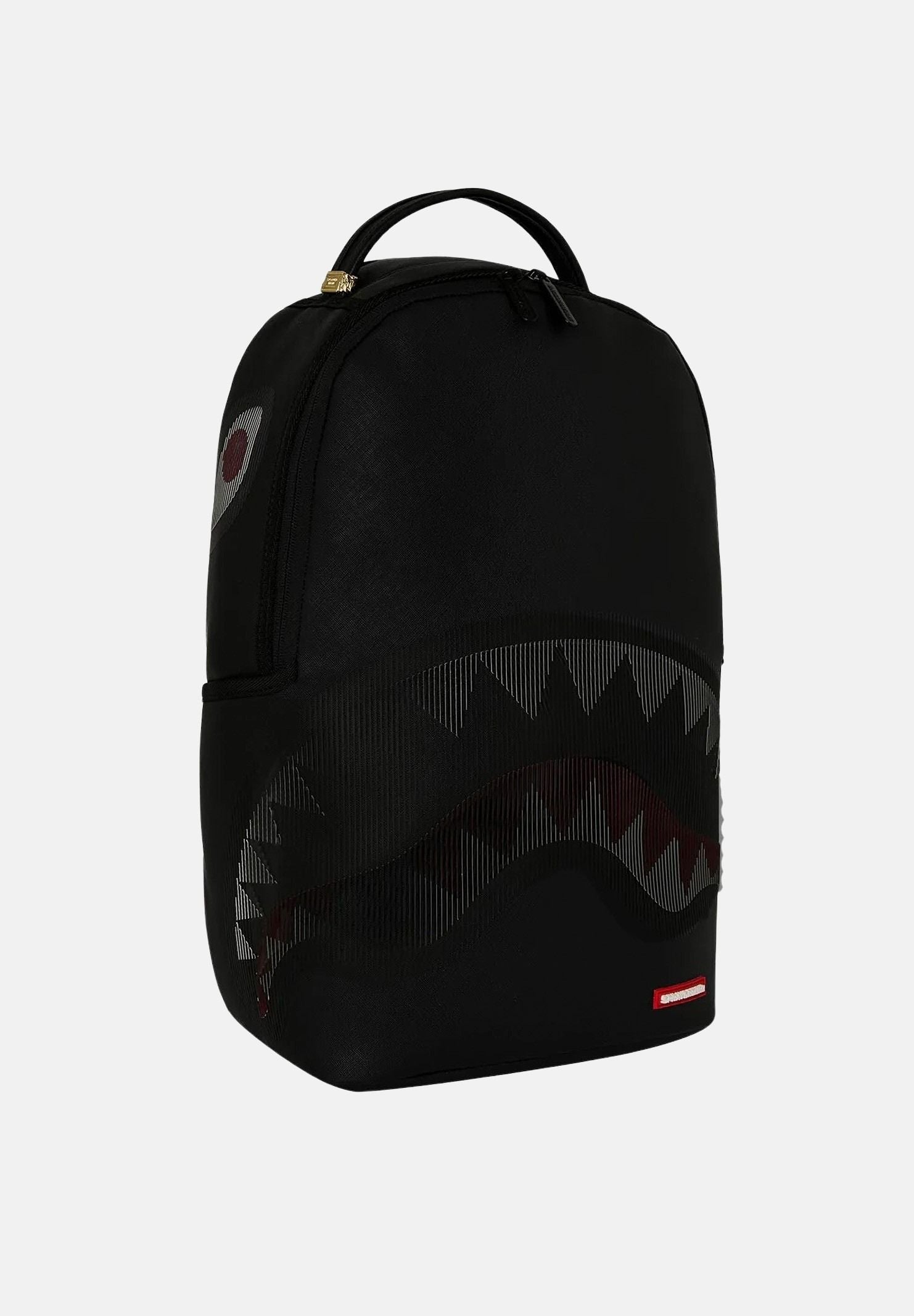 SPRAYGROUND Zaino DISAPPEARING SHARK nero per uomo, donna e bambino con iconico motivo Shark Mouth 910B8658NSZ . SPRAYGROUND