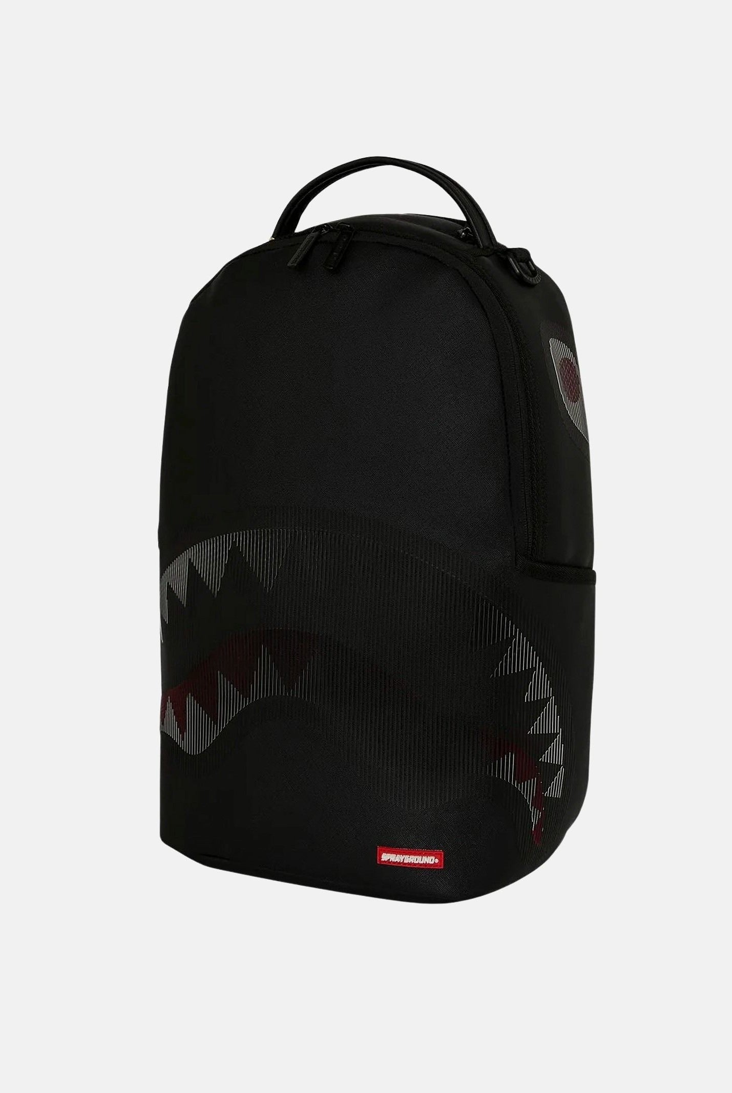 SPRAYGROUND Zaino DISAPPEARING SHARK nero per uomo, donna e bambino con iconico motivo Shark Mouth 910B8658NSZ . SPRAYGROUND