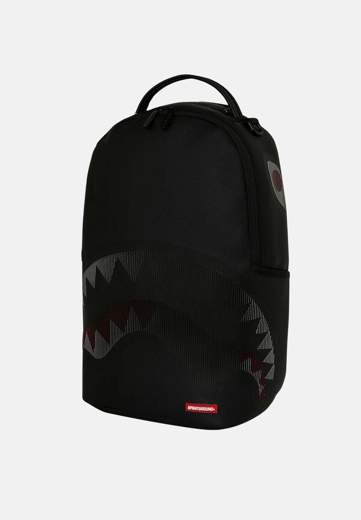 SPRAYGROUND Zaino DISAPPEARING SHARK nero per uomo, donna e bambino con iconico motivo Shark Mouth 910B8658NSZ . SPRAYGROUND