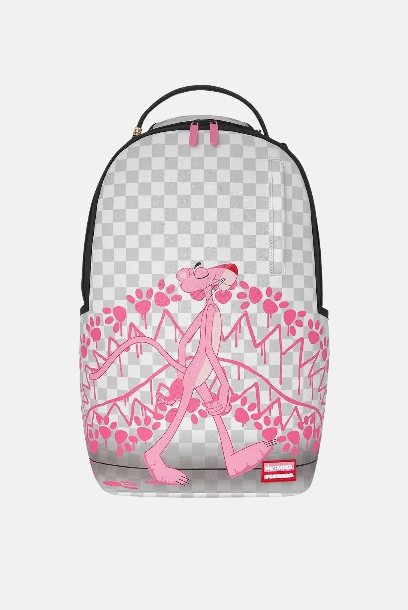 SPRAYGROUND Zaino PINK PANTHER PAWPRINTS BACKPACK Multicolor, grigio e rosa, per uomo, donna e bambino 910B8860NSZ . SPRAYGROUND