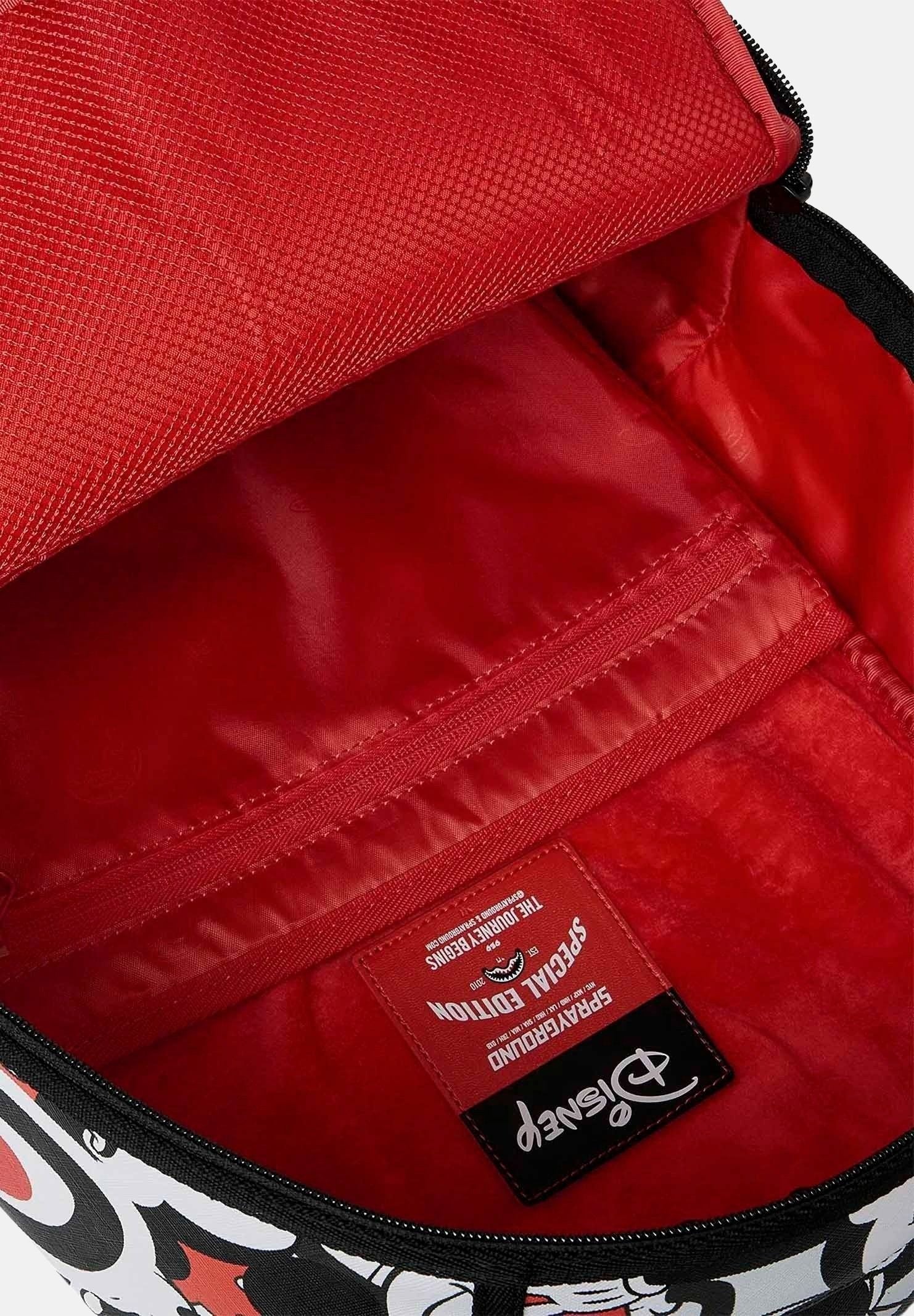 SPRAYGROUND Zaino DISNEY MICKEY CRAMMED multicolor per uomo, donna e bambino con iconico motivo Shark Mouth 910B8864NSZ . SPRAYGROUND