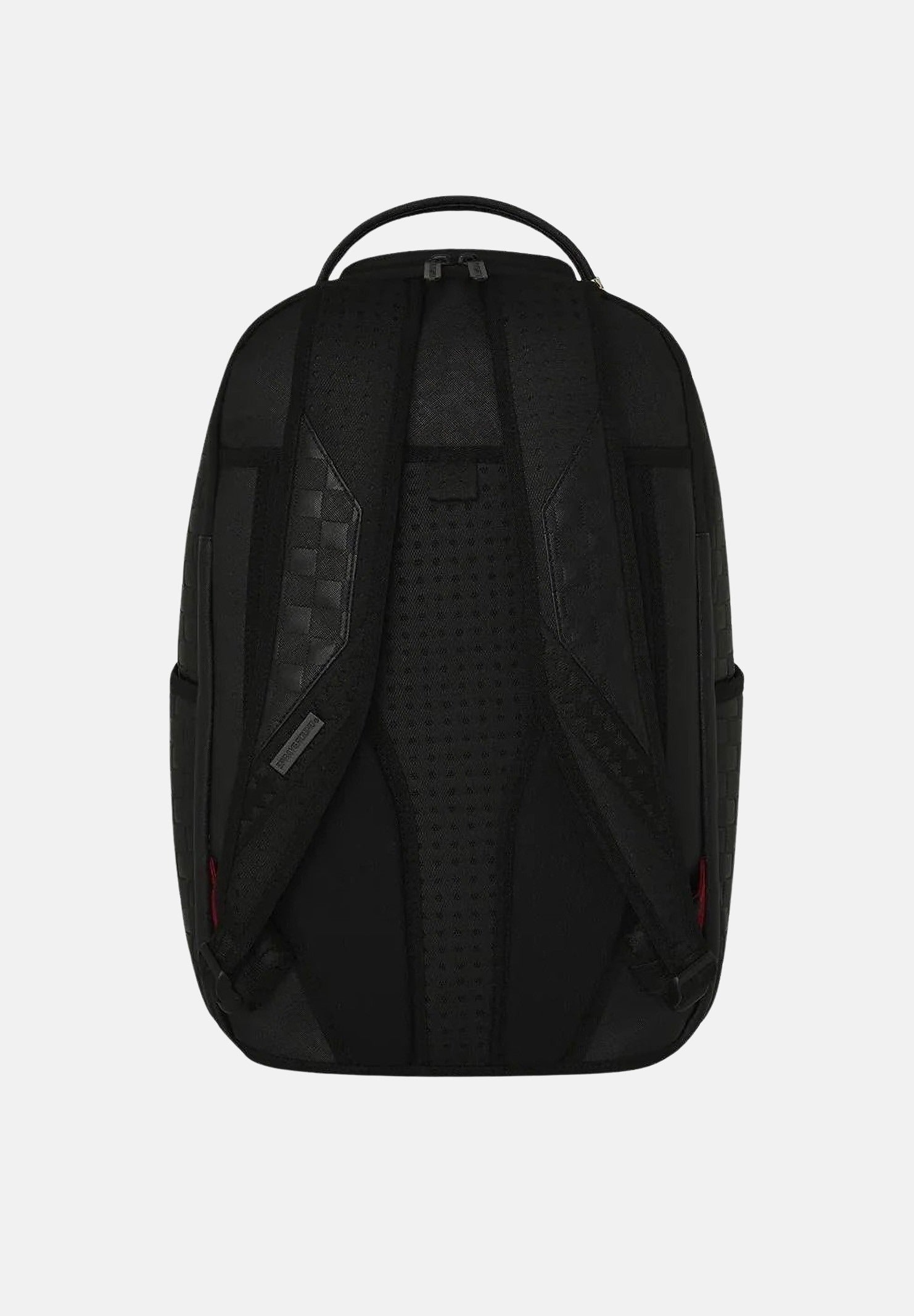SPRAYGROUND Zaino SHARK CHECKERBOARD nero per uomo, donna e bambino con fantasia a scacchiera scura 910B8876NSZ . SPRAYGROUND