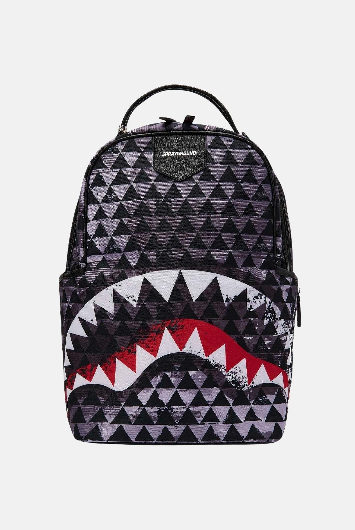 SPRAYGROUND Zaino SHARK MOUTH BACKPACK Black/Grey, nero e grigio, per uomo, donna e bambino 910B8885NSZ . SPRAYGROUND