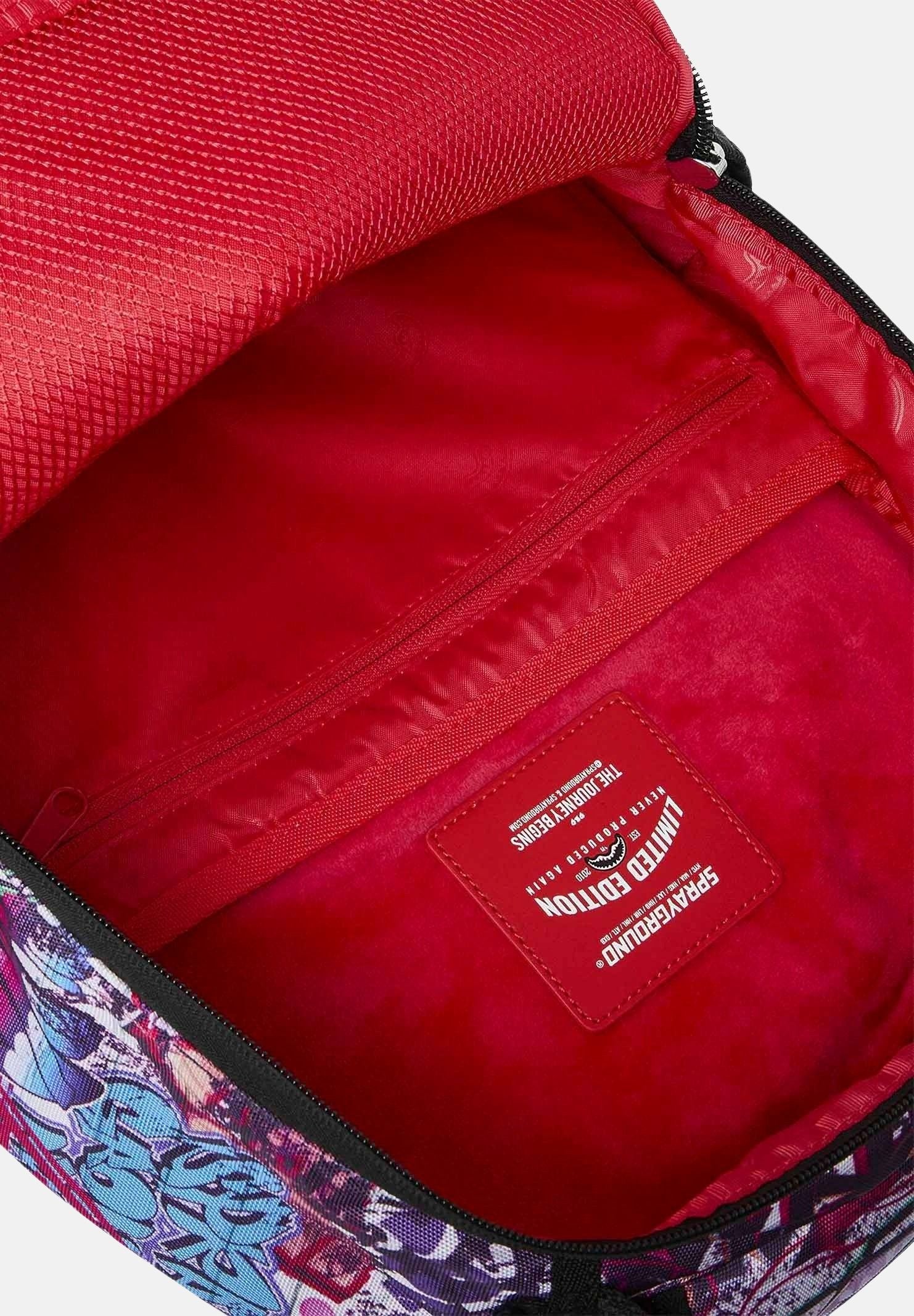 SPRAYGROUND Zaino MY LITTLE PONY GRAFF fucsia per uomo, donna e bambino con fantasia graffiti My Little Pony 910B9059NSZ . SPRAYGROUND
