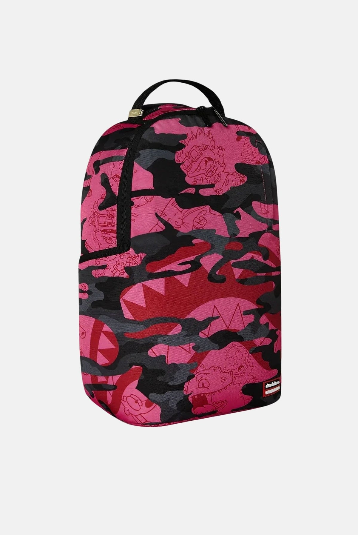 SPRAYGROUND Zaino SHARK BACKPACK rosa e nero per uomo, donna e bambino con bocca di squalo iconica 910B9102NSZ . SPRAYGROUND