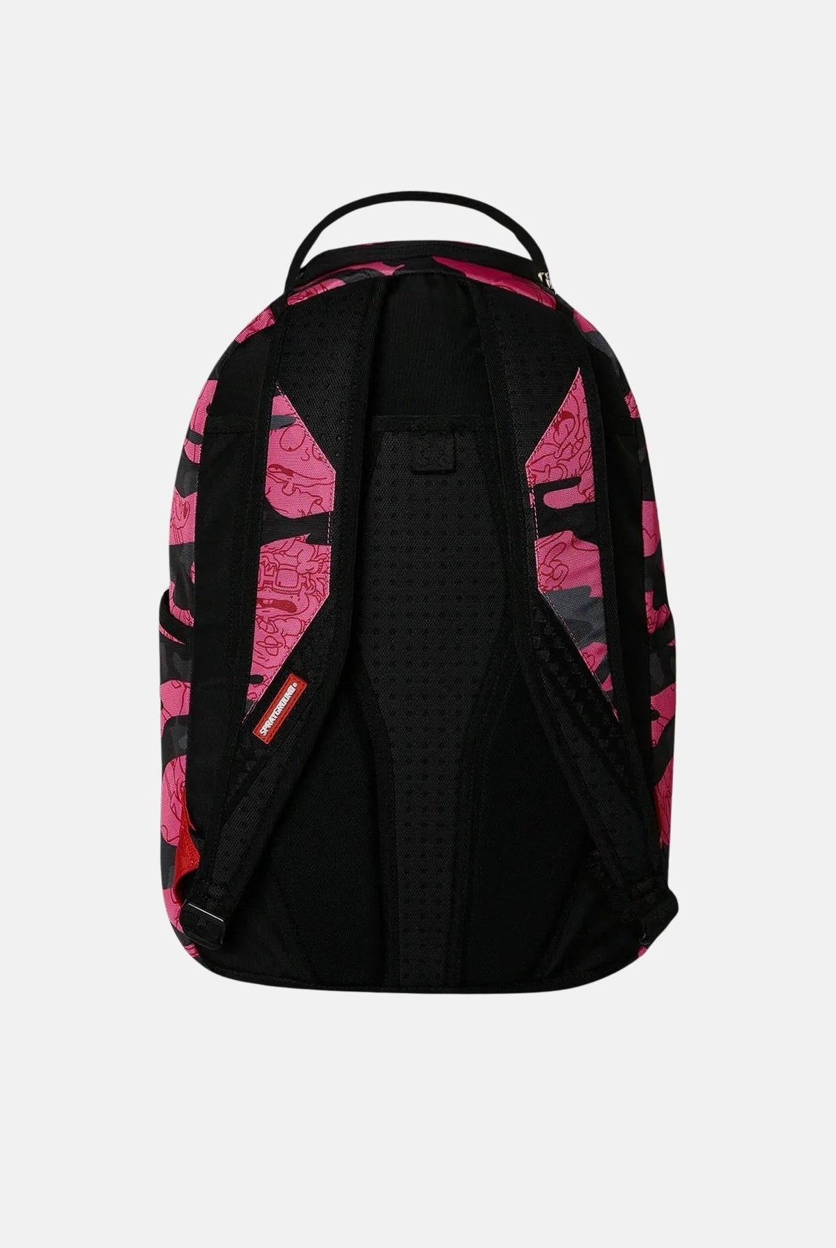SPRAYGROUND Zaino SHARK BACKPACK rosa e nero per uomo, donna e bambino con bocca di squalo iconica 910B9102NSZ . SPRAYGROUND