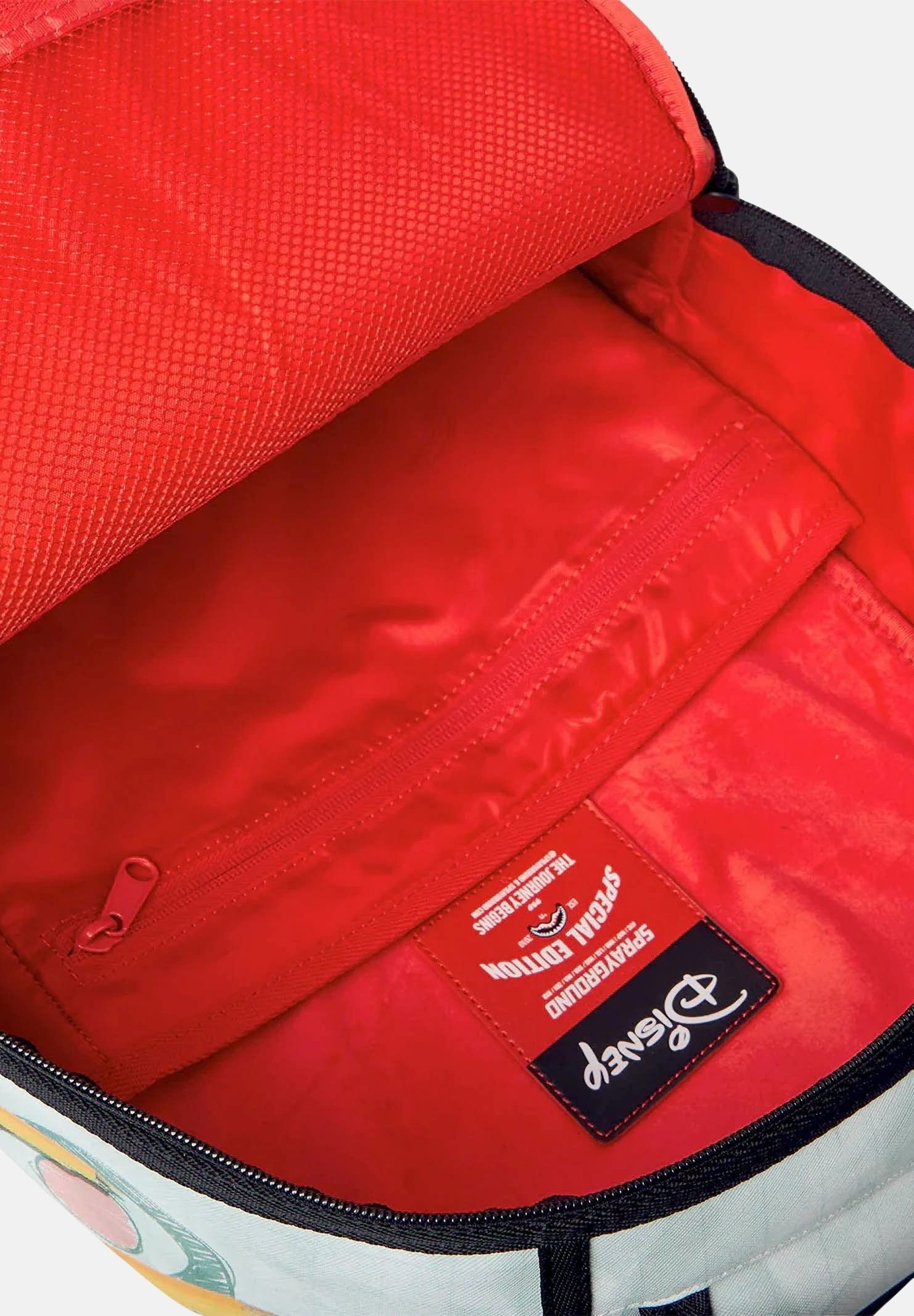 SPRAYGROUND Zaino DISNEY OLD SCHOOL MICKEY green-verde per uomo, donna e bambino con grafica sketch vintage 910B9128NSZ . SPRAYGROUND