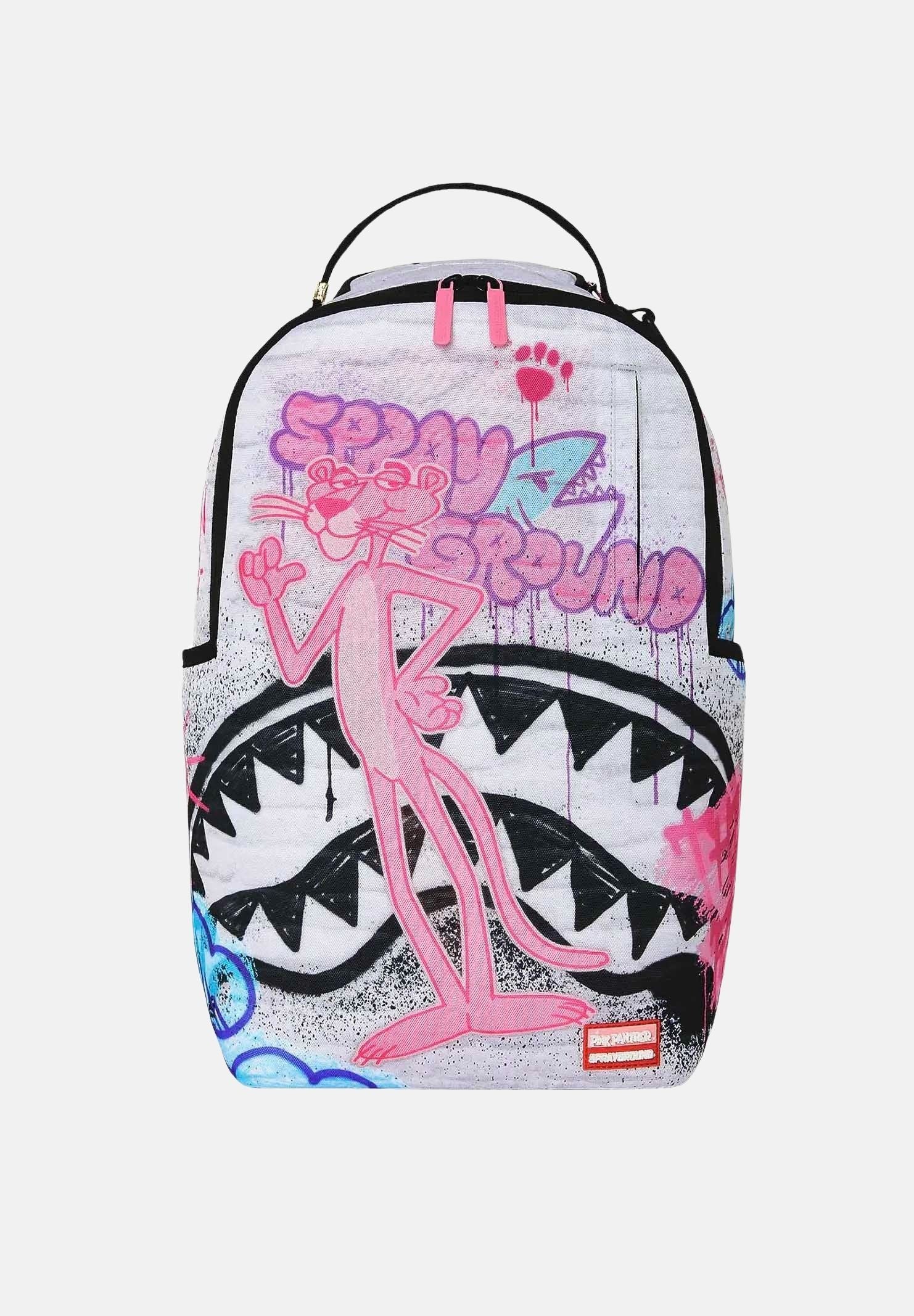 SPRAYGROUND Zaino PINK PANTHER GRAFF multicolor per uomo, donna e bambino con grafica Pink Panther 910B9134NSZ . SPRAYGROUND
