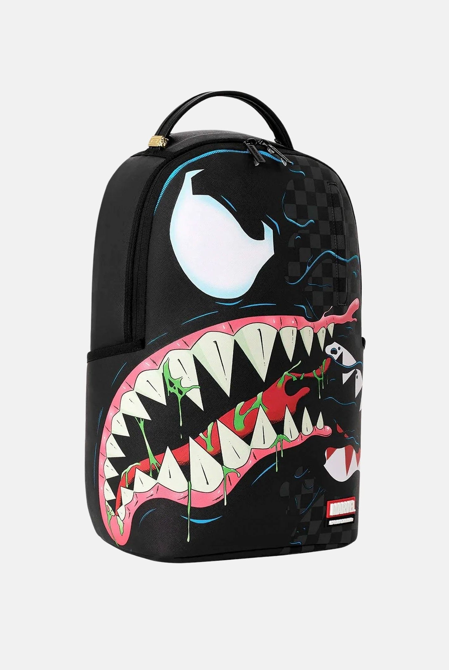 SPRAYGROUND Zaino MARVEL SPIDERMAN VENOM nero per uomo, donna e bambino con iconico motivo Shark Mouth 910B9143NSZ . SPRAYGROUND