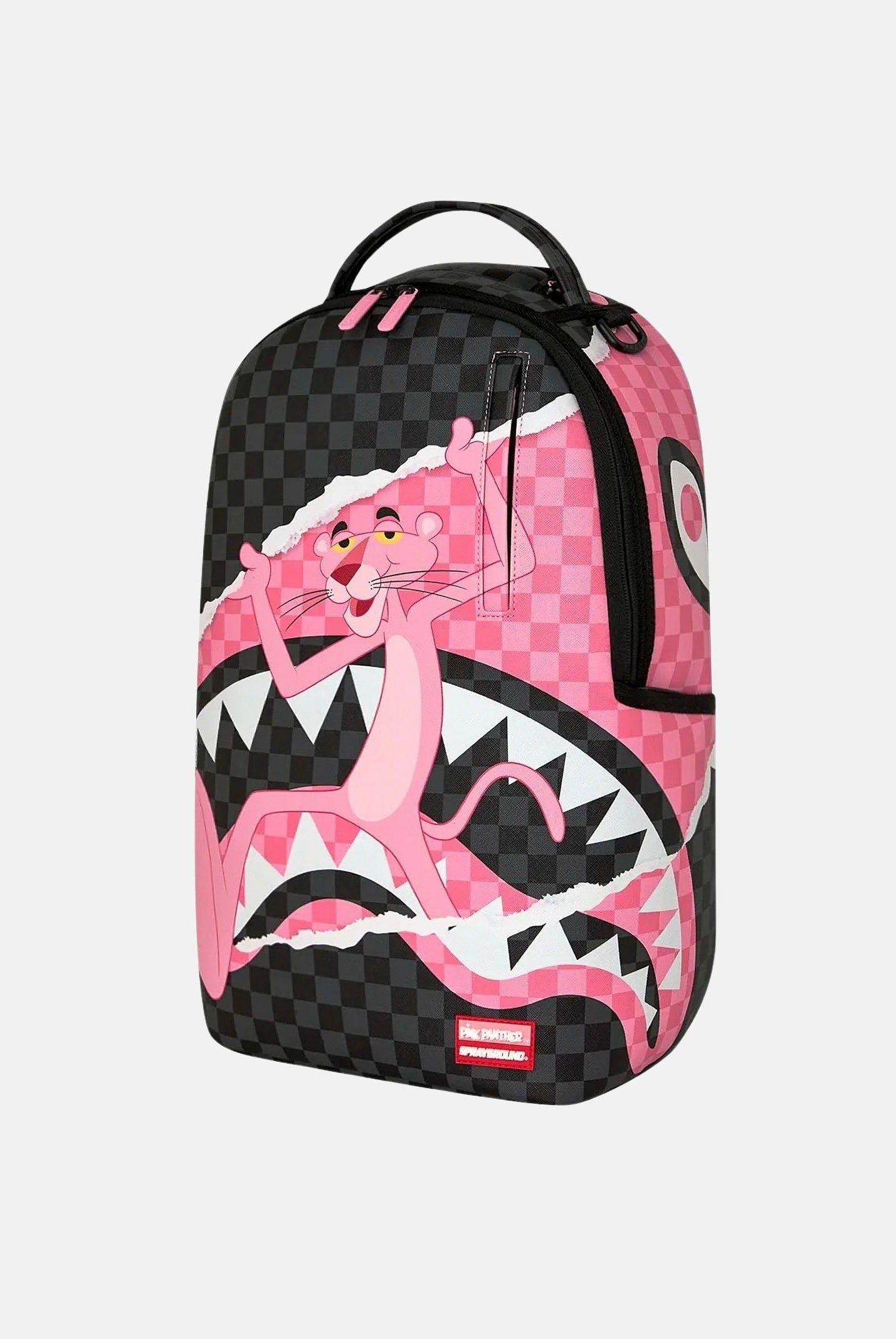SPRAYGROUND Zaino PINK PANTHER ON THE RUN rosa per uomo, donna e bambino con grafica Pink Panther 910B9147NSZ . SPRAYGROUND