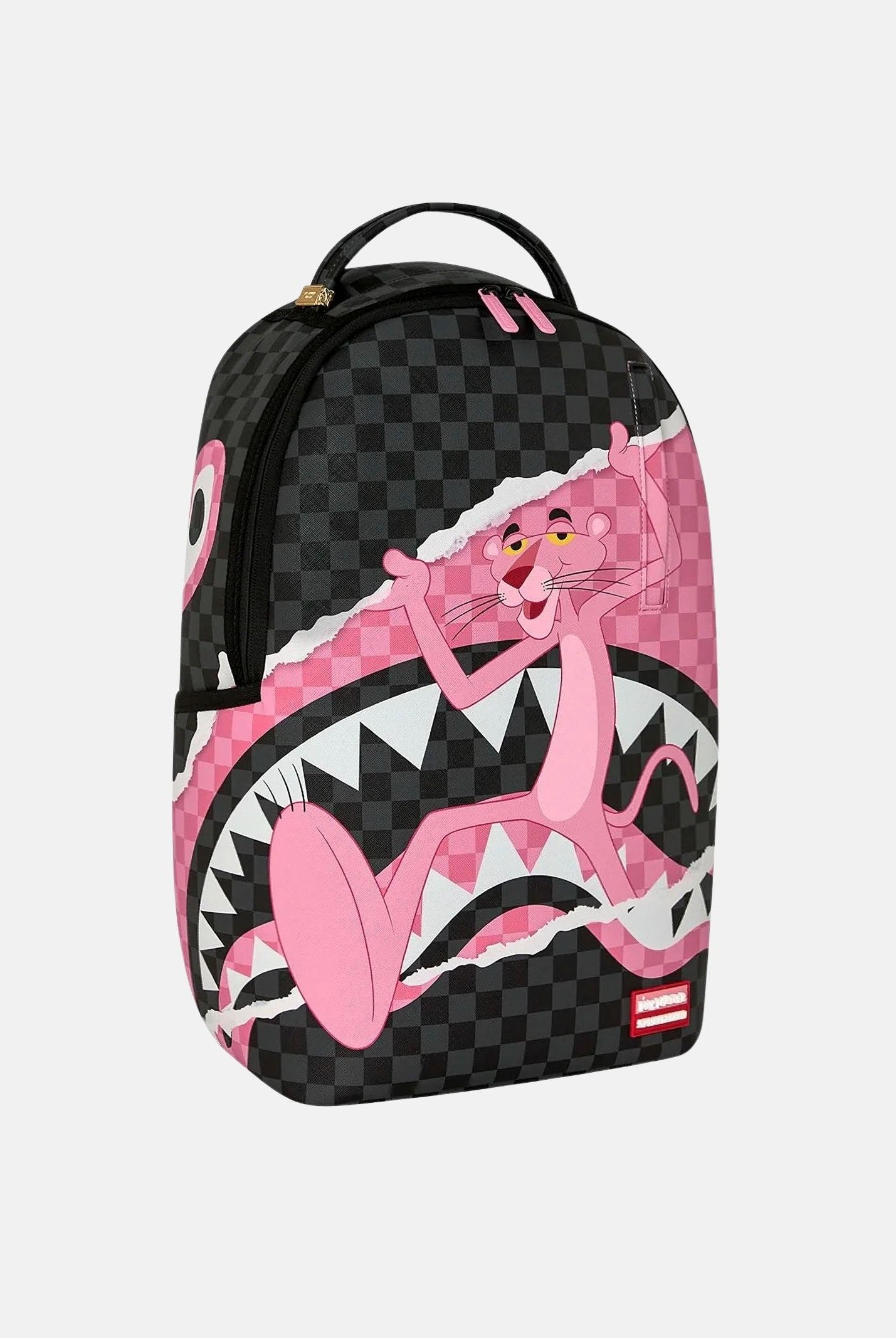 SPRAYGROUND Zaino PINK PANTHER ON THE RUN rosa per uomo, donna e bambino con grafica Pink Panther 910B9147NSZ . SPRAYGROUND