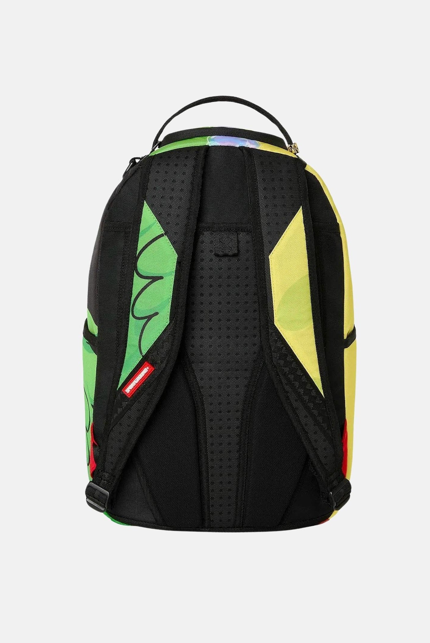 SPRAYGROUND Zaino SPONGEBOB AND MONEYBEAR multicolor per uomo, donna e bambino con motivo Shark Mouth. 910B9153NSZ . SPRAYGROUND