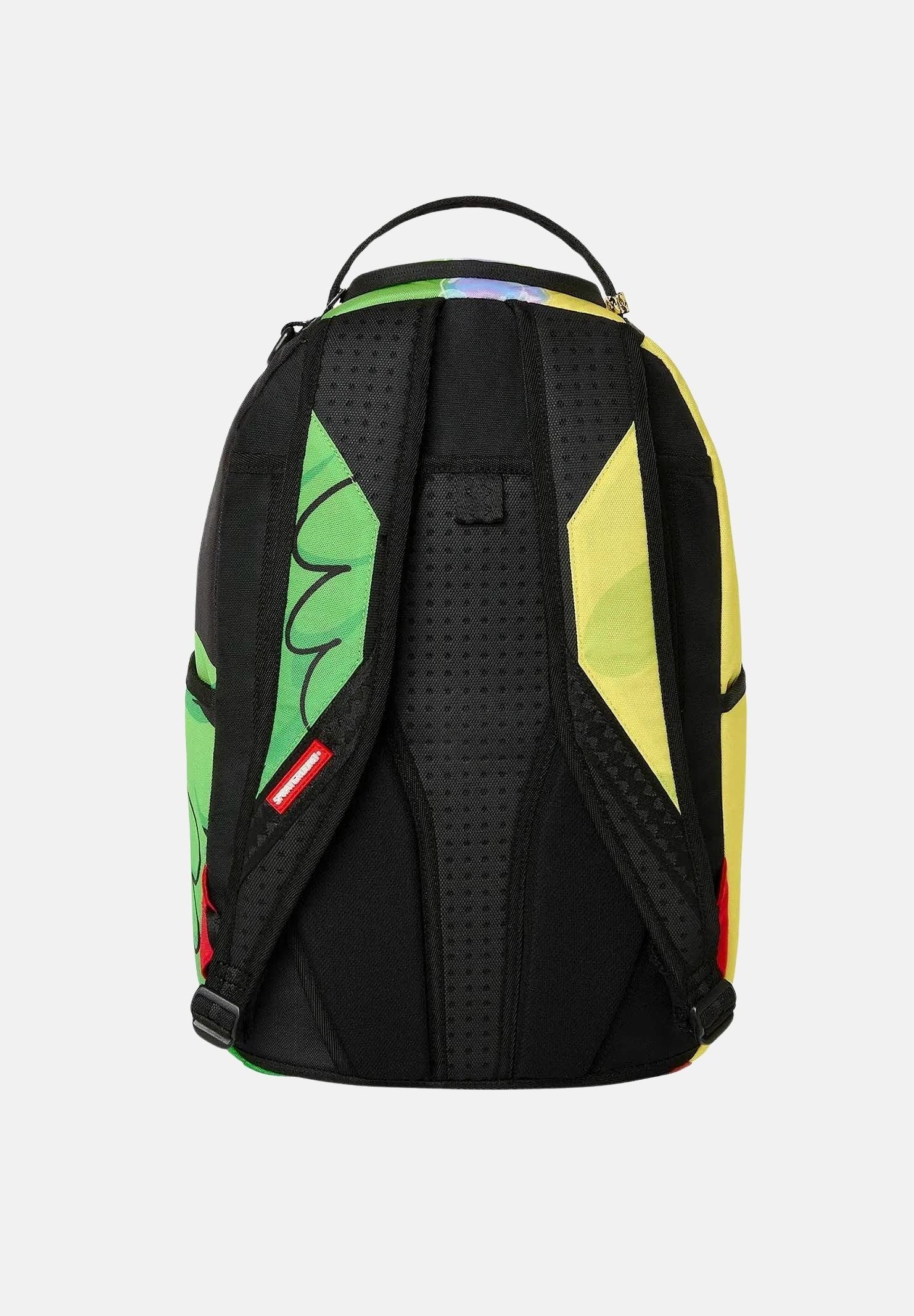 SPRAYGROUND Zaino SPONGEBOB AND MONEYBEAR multicolor per uomo, donna e bambino con motivo Shark Mouth. 910B9153NSZ . SPRAYGROUND