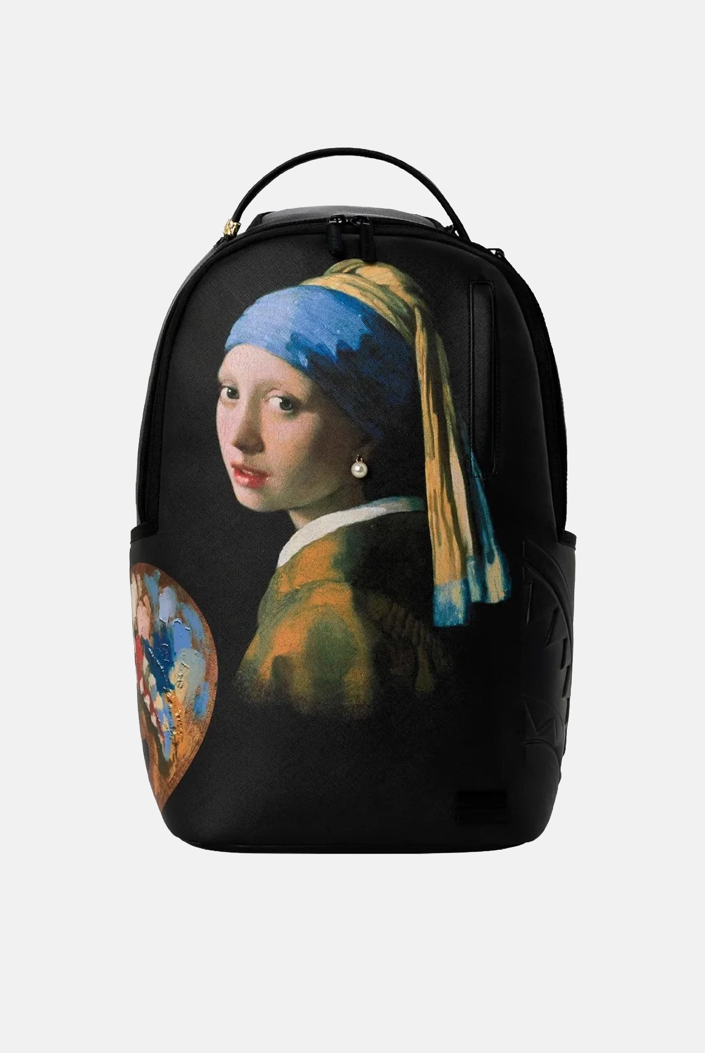 Zaino MAURITSHUIS MUSEUM 3D FRAME nero per uomo, donna e bambino con dettagli artistici. 910B9188NSZ . SPRAYGROUND