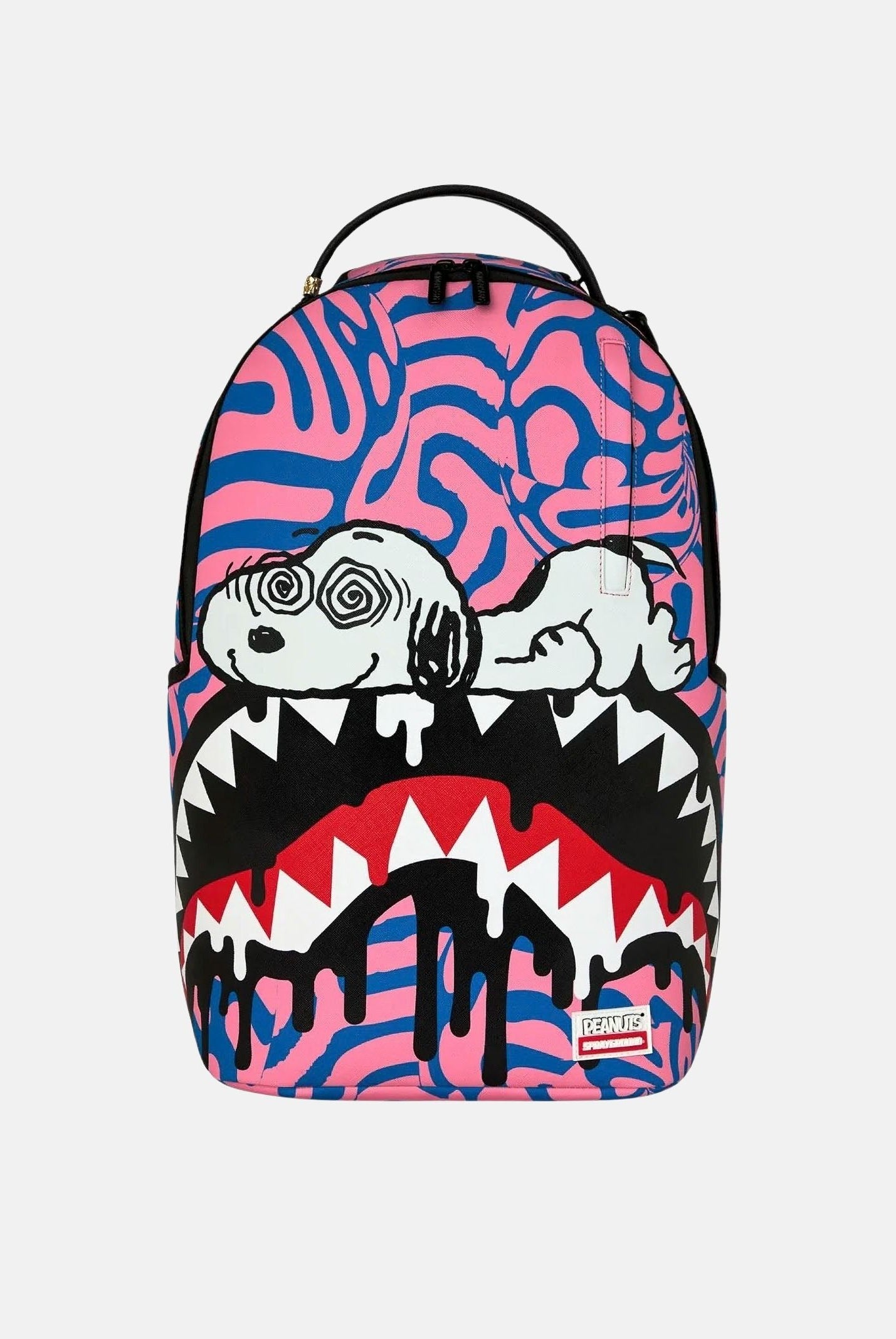 SPRAYGROUND Zaino PEANUTS SNOOPY TRIPPY rosa per uomo, donna e bambino con fantasia grafica Snoopy Trippy 910B9195NSZ . SPRAYGROUND