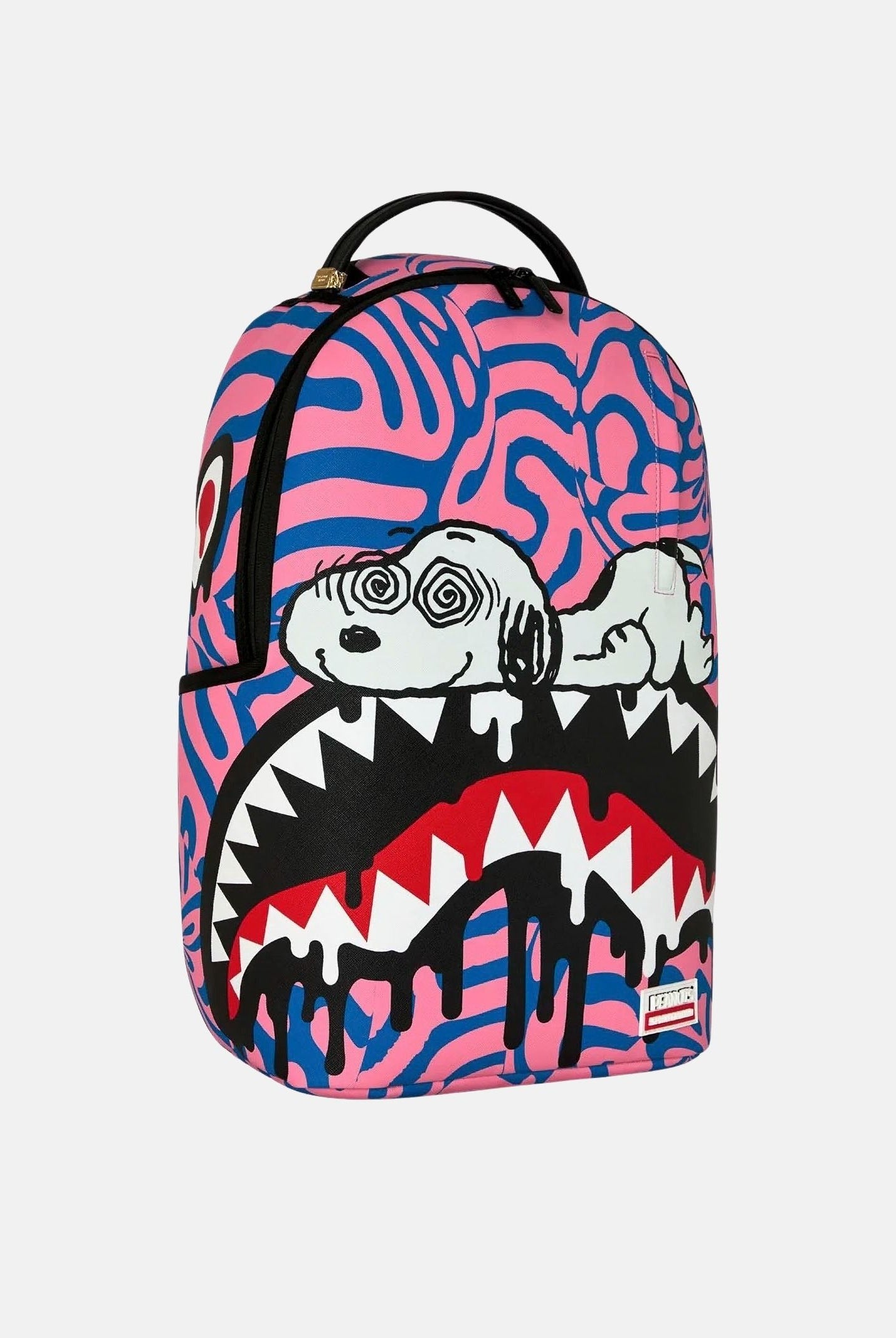 SPRAYGROUND Zaino PEANUTS SNOOPY TRIPPY rosa per uomo, donna e bambino con fantasia grafica Snoopy Trippy 910B9195NSZ . SPRAYGROUND