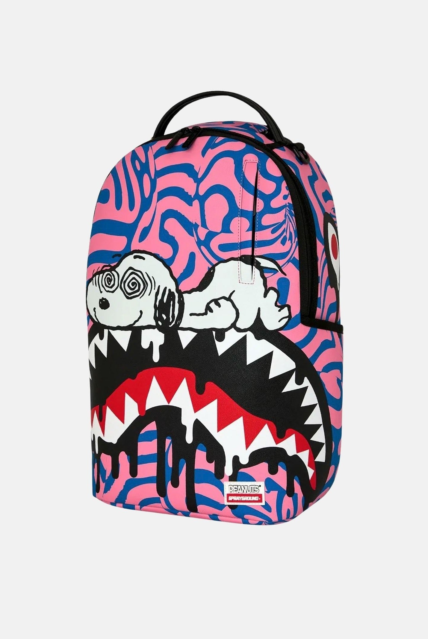 SPRAYGROUND Zaino PEANUTS SNOOPY TRIPPY rosa per uomo, donna e bambino con fantasia grafica Snoopy Trippy 910B9195NSZ . SPRAYGROUND
