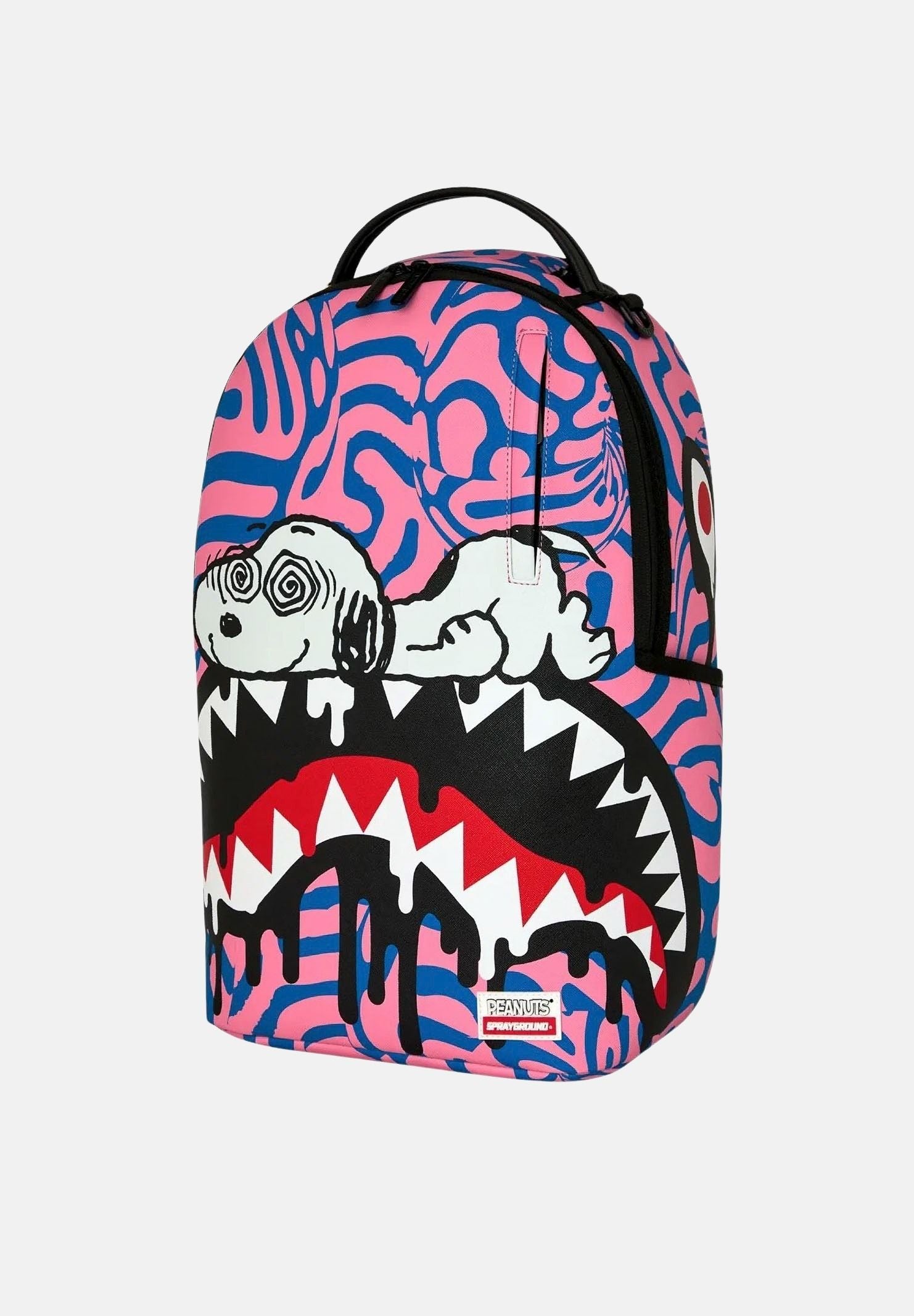 SPRAYGROUND Zaino PEANUTS SNOOPY TRIPPY rosa per uomo, donna e bambino con fantasia grafica Snoopy Trippy 910B9195NSZ . SPRAYGROUND
