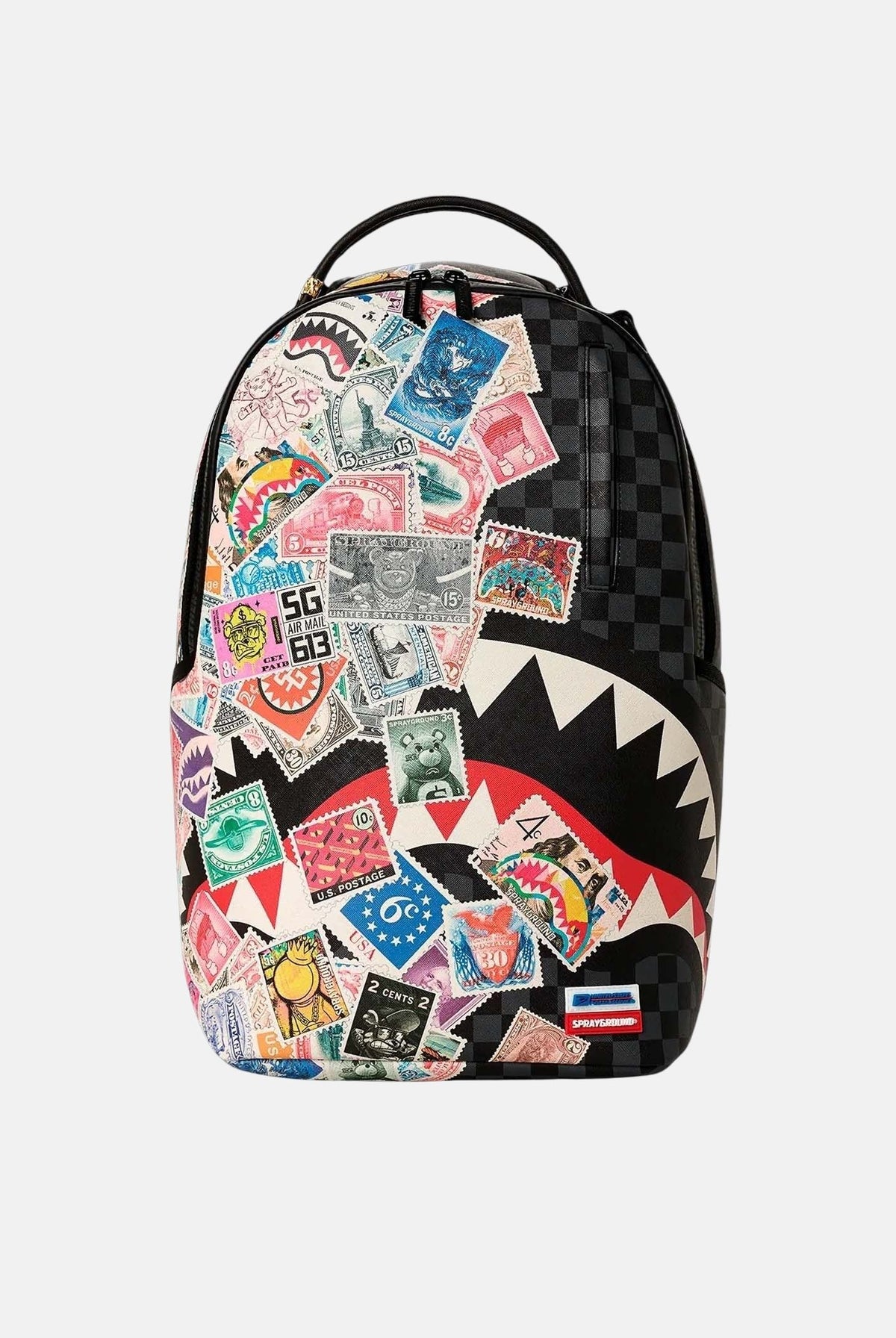 SPRAYGROUND Zaino CHECKERBOARD STAMPS multicolore- nero per uomo, donna e bambino con stampa a scacchi 910B9226NSZ . SPRAYGROUND